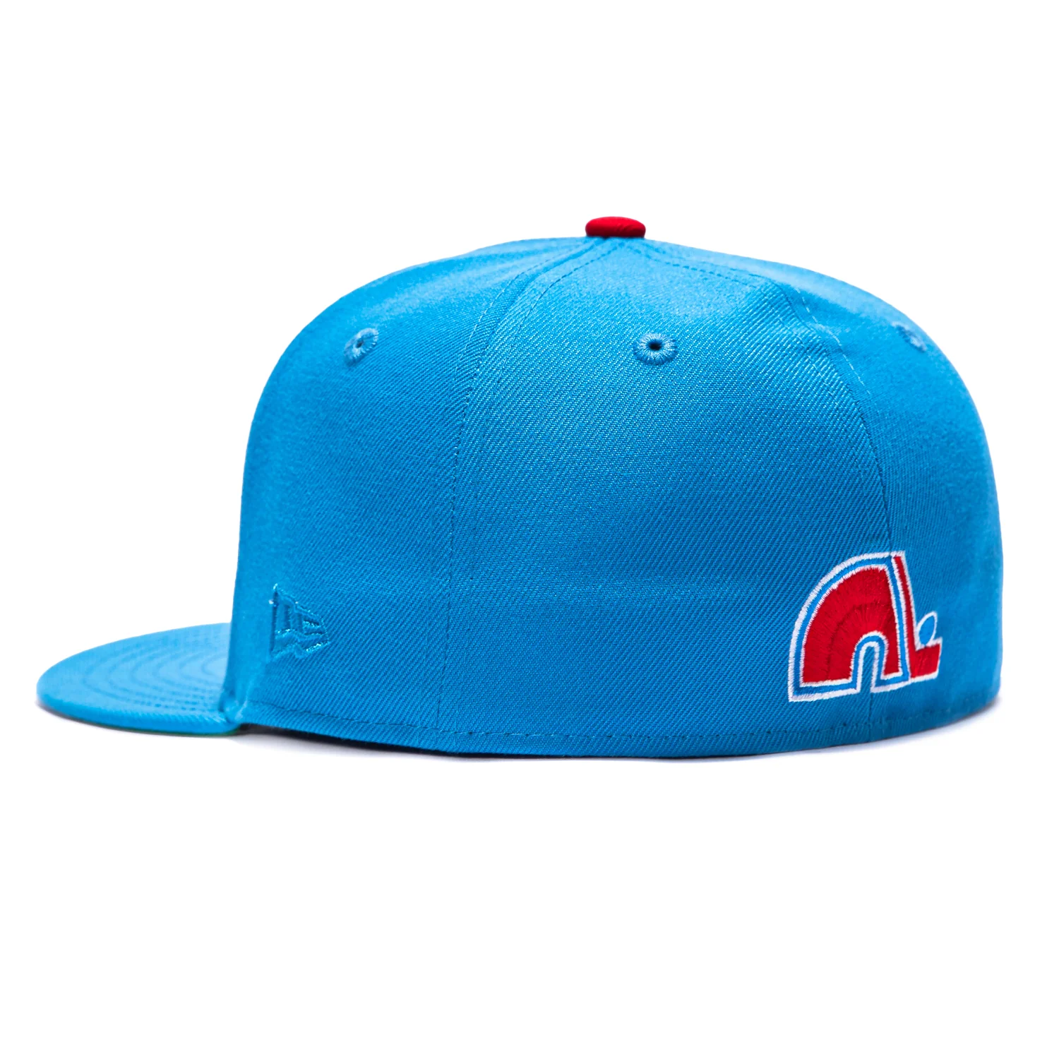 New Era 59Fifty Quebec Nordiques 30th Anniversary Patch Alternate Hat - Light Blue - Image 3