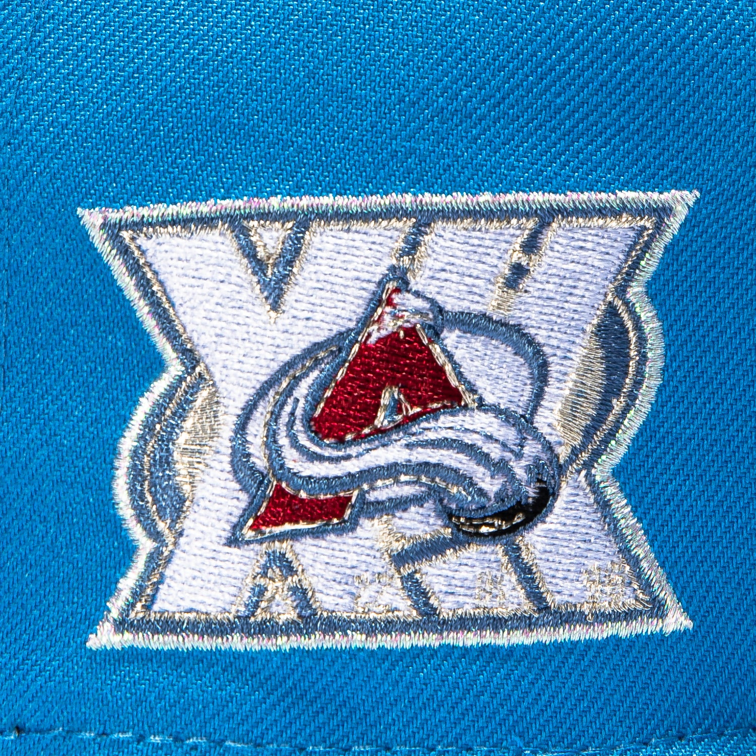 New Era 59Fifty Quebec Nordiques 30th Anniversary Patch Alternate Hat - Light Blue - Image 5