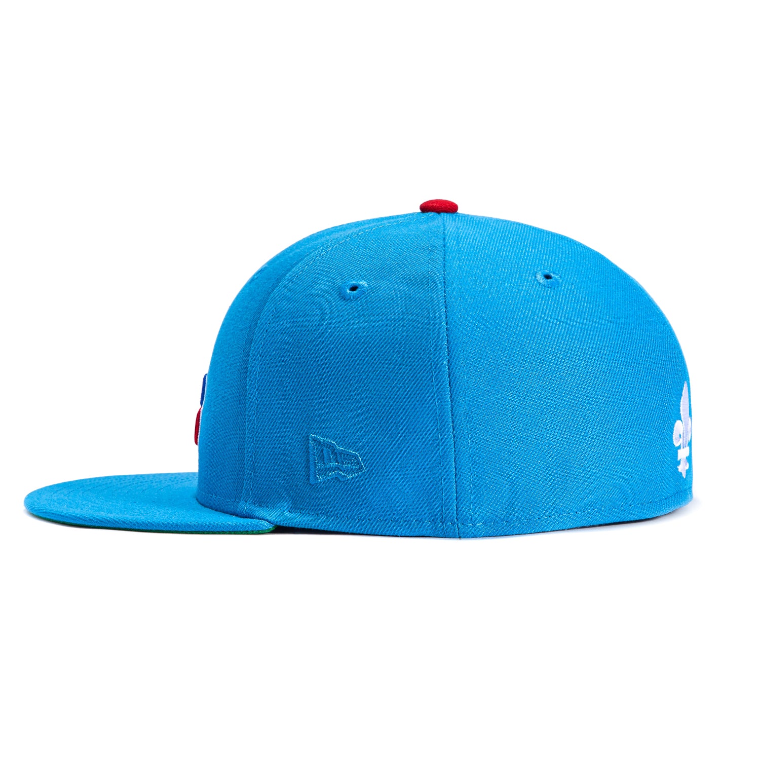New Era 59Fifty Colorado Avalanche Quebec Nordiques 1987 All Star Game Patch Hat - Light Blue - Image 3