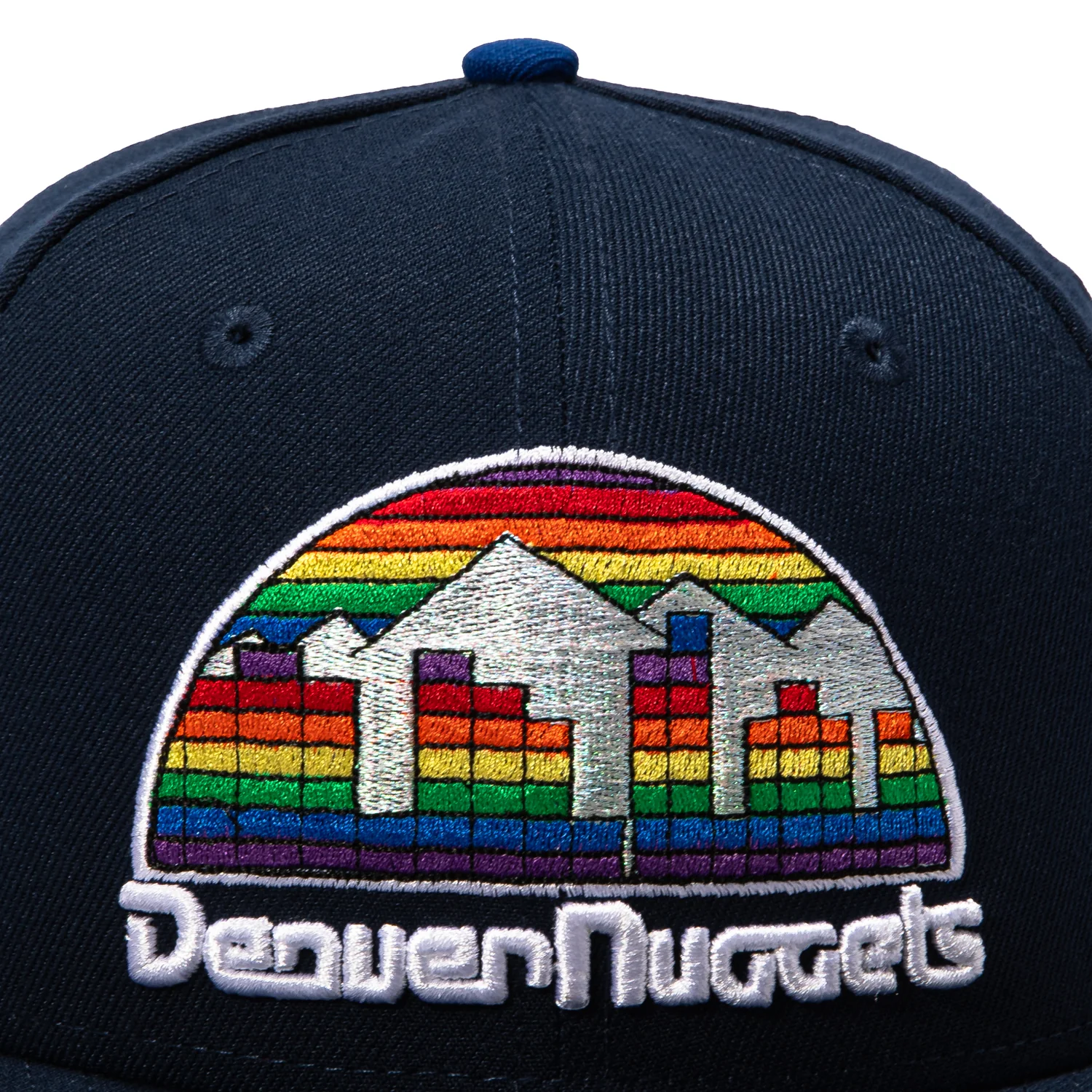 New Era 59Fifty Denver Nuggets Logo Patch 1981 Hat - Navy - Image 4