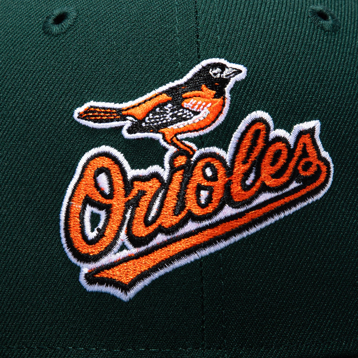 New Era 59Fifty Baltimore Orioles 30th Anniversary Champions Patch 1998 Logo Hat - Green - Image 4