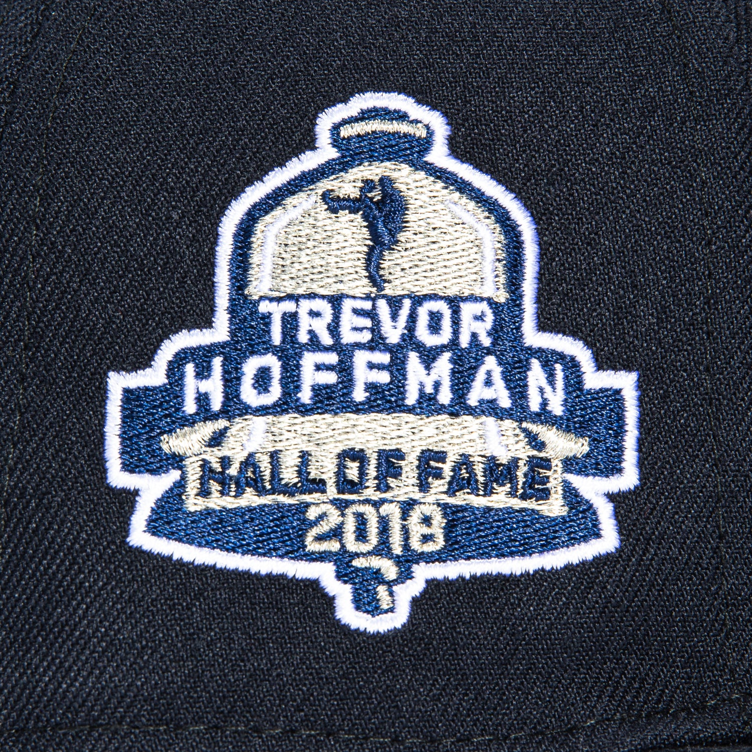 New Era 59Fifty San Diego Padres Trevor Hoffman Hall of Fame Patch Hat - Navy, White, Orange - Image 5