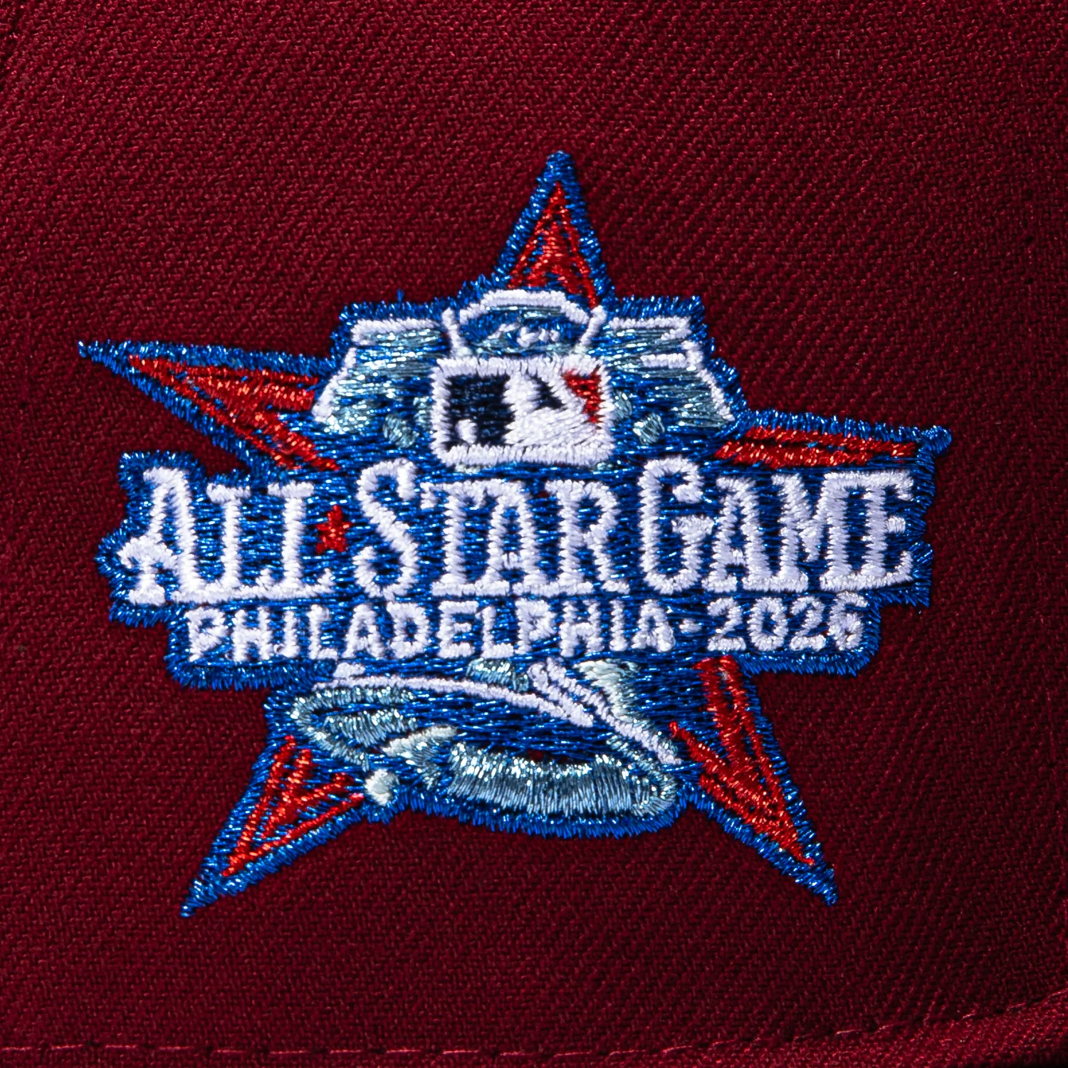 New Era 59Fifty Philadelphia Phillies 2026 All Star Game Patch 1981 Hat - Cardinal - Image 5