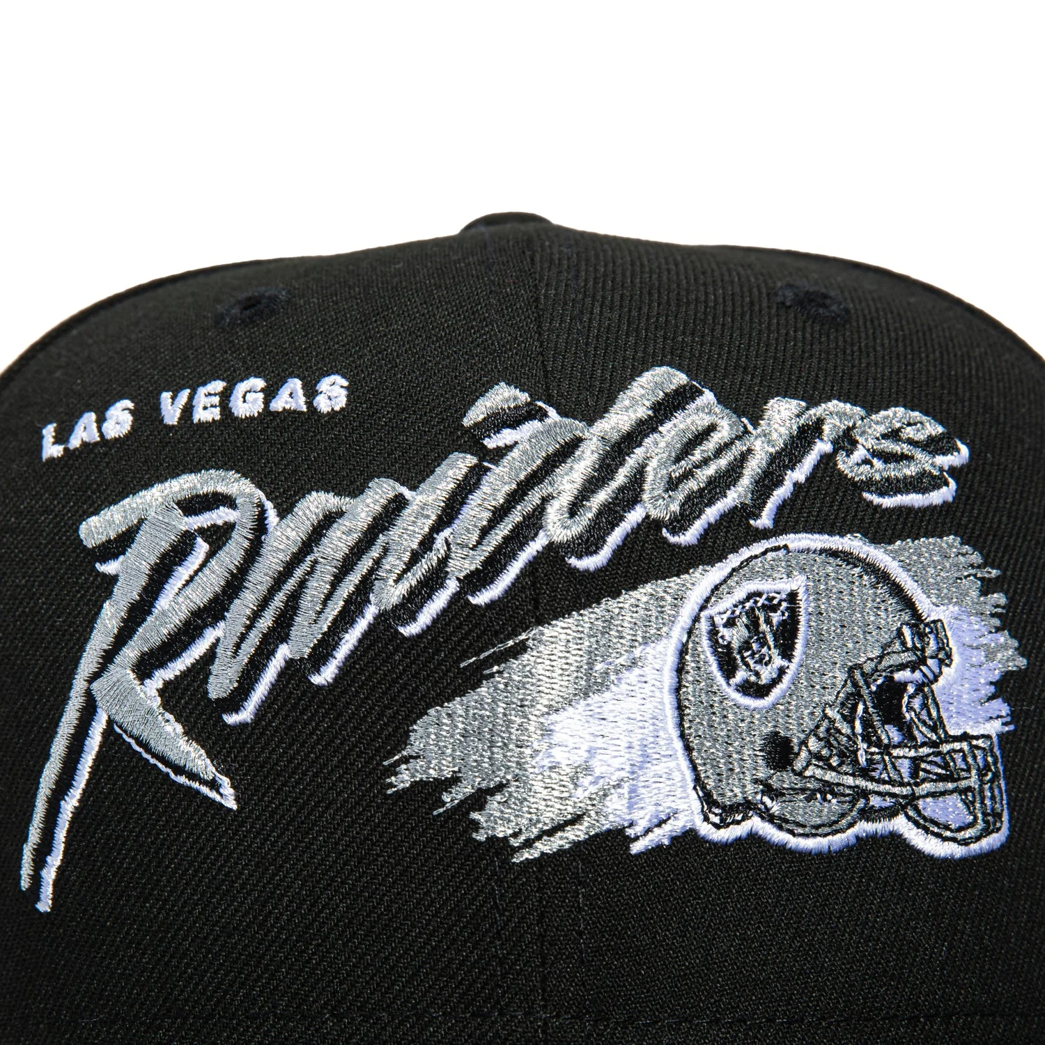New Era 59Fifty Las Vegas Raiders Vintage Brush Hat - Black - Image 4