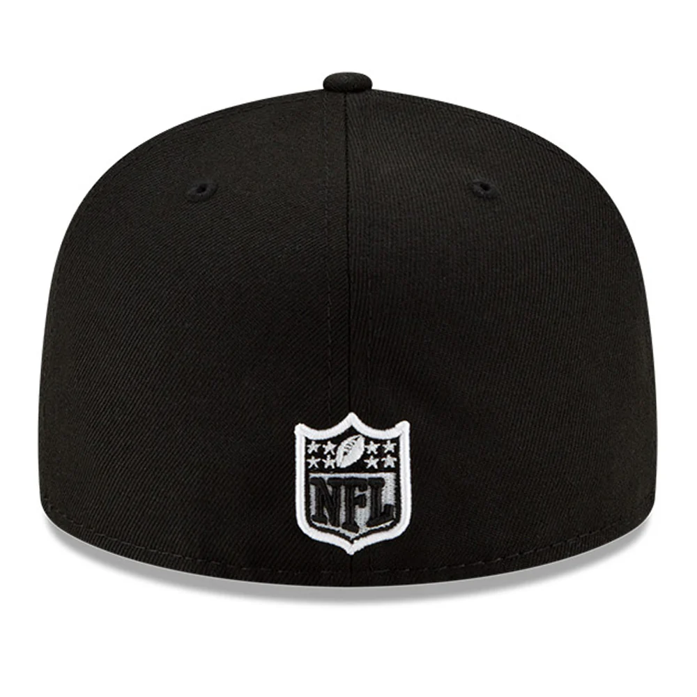 New Era 59Fifty Los Angeles Rams Hat - Black, White - Image 3