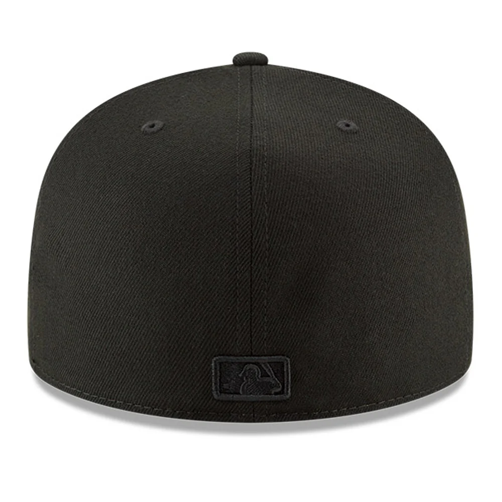 New Era 59Fifty Cincinnati Reds Hat - Black, Black - Image 3