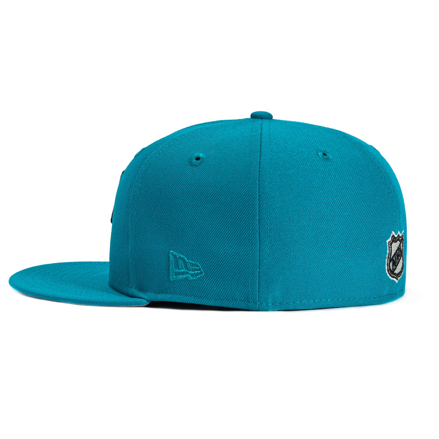 New Era 59Fifty San Jose Sharks Logo Patch 1991 Hat - Teal - Image 3