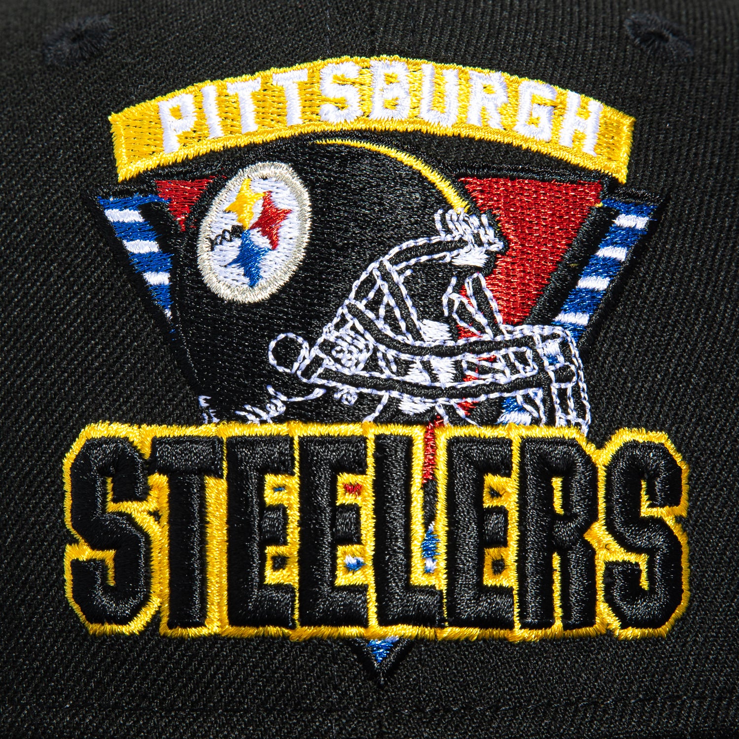 New Era 59Fifty Pittsburgh Steelers Vintage Triangle Hat - Black - Image 4