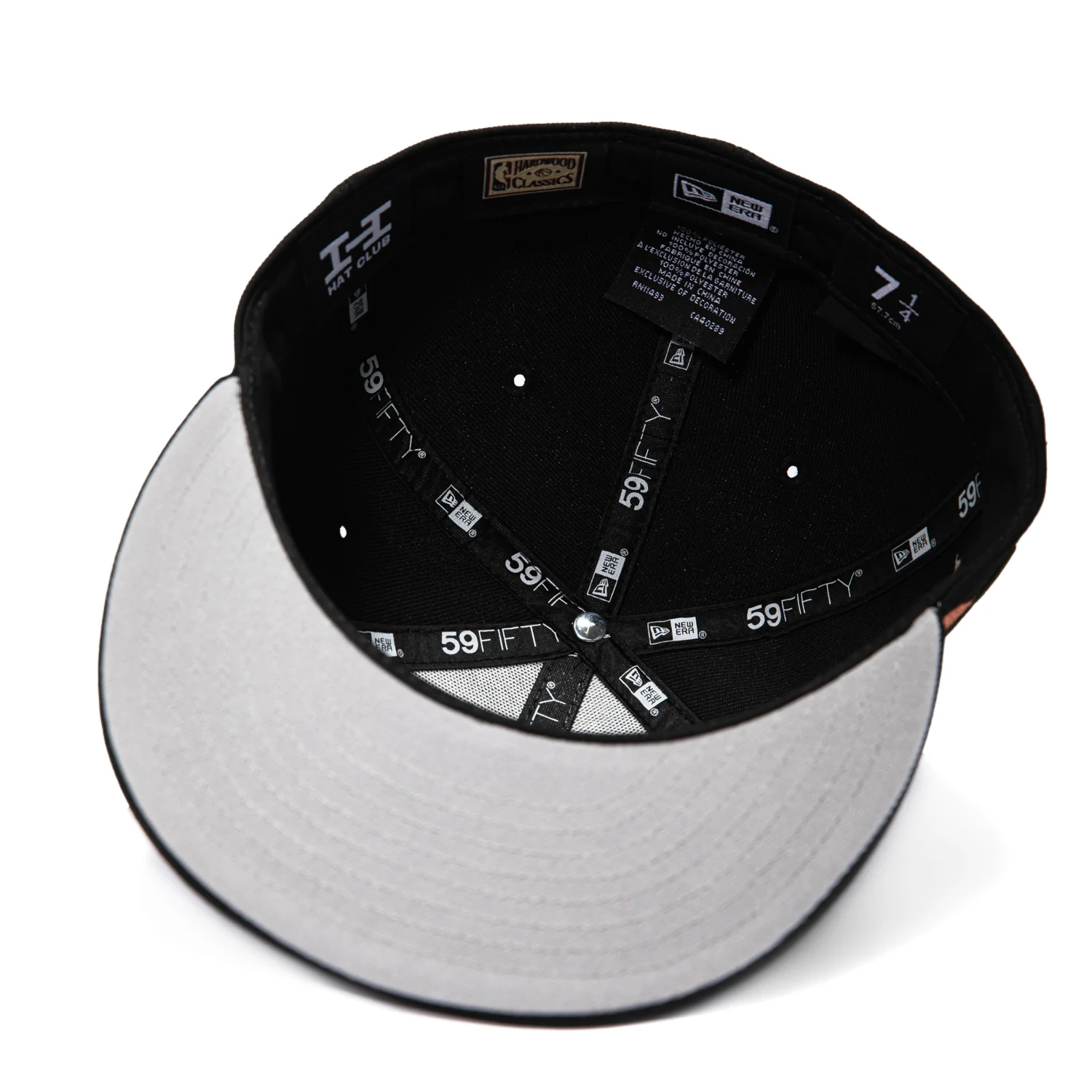 New Era 59Fifty Phoenix Suns 1974 Logo Patch Word Hat - Black, Ivory, Metallic Copper - Image 2
