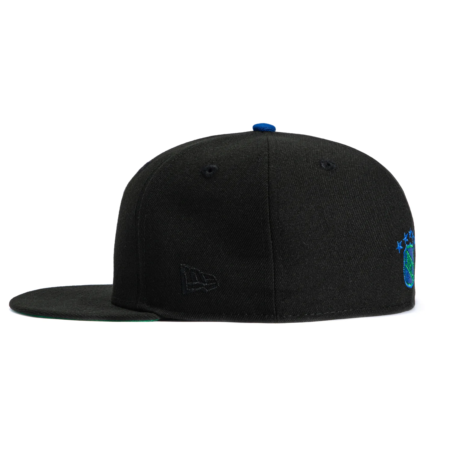 New Era 59Fifty Hartford Whalers 10th Anniversary Patch Hat - Black - Image 3