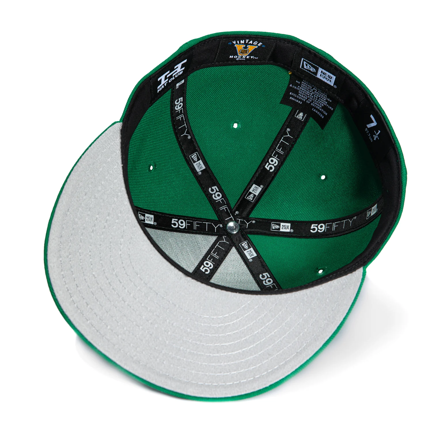 New Era 59Fifty Hartford Whalers 1975 Hat - Kelly - Image 2