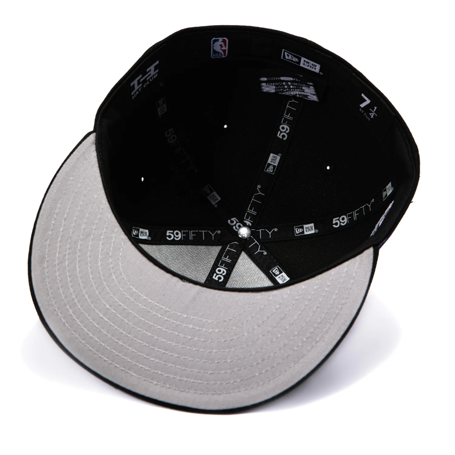 New Era 59Fifty Minnesota Timberwolves City Logo Patch Script Hat - Black, Purple - Image 2