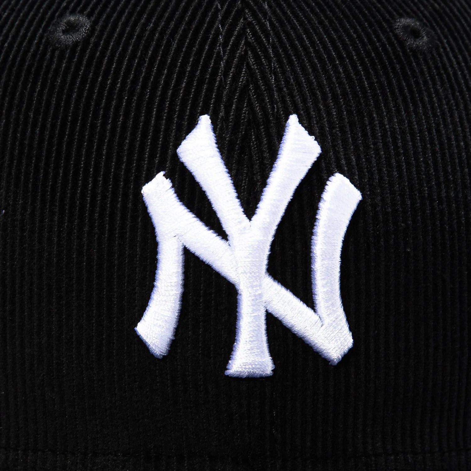 New Era 59Fifty New York Yankees Aaron Judge 99 Patch Corduroy Hat - Black, White - Image 4