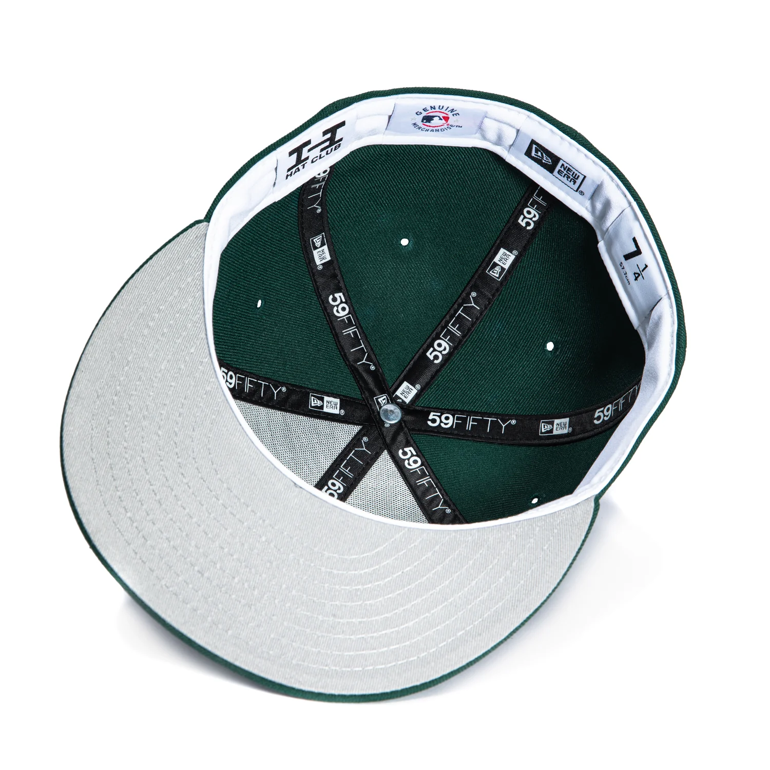 New Era 59Fifty New York Yankees Seinfeld Patch Hat - Green, White - Image 2