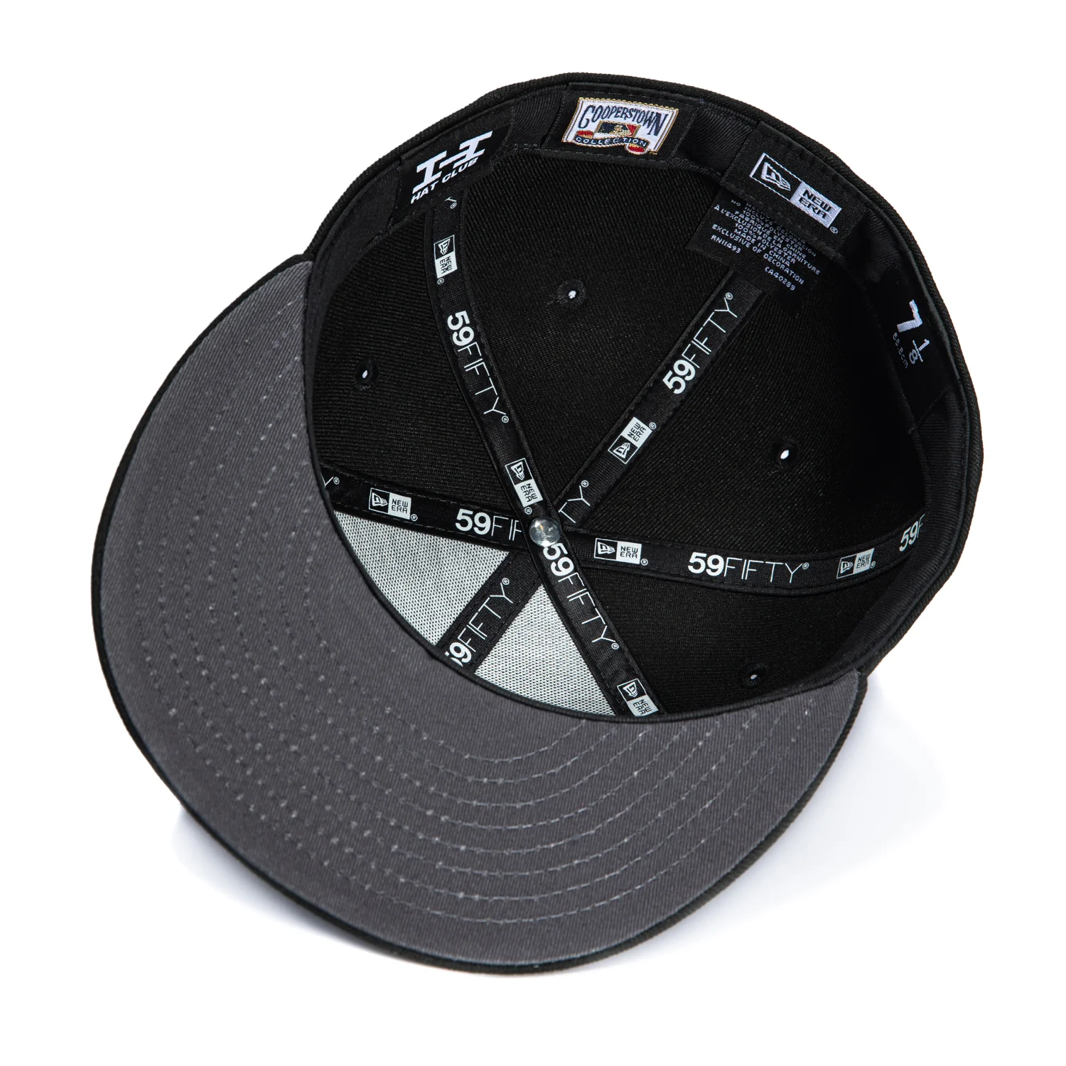 New Era 59Fifty New York Yankees 1977 World Series Patch Zebra Hat - Black, Red, Kelly - Image 2