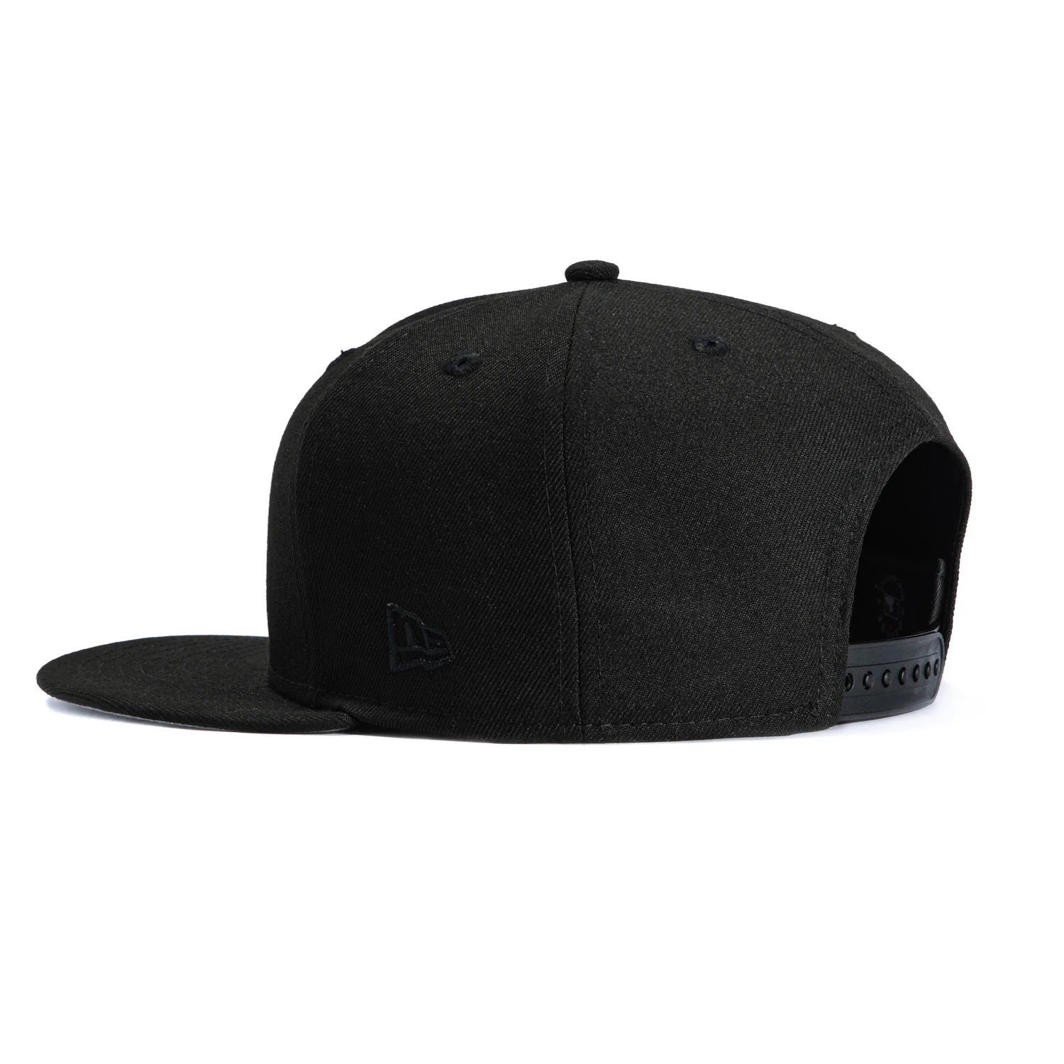New Era 9Fifty A-Frame Los Angeles Dodgers Back-To-Back World Series Champions Diamond Patch Snapback Hat - Black, Black - Image 2