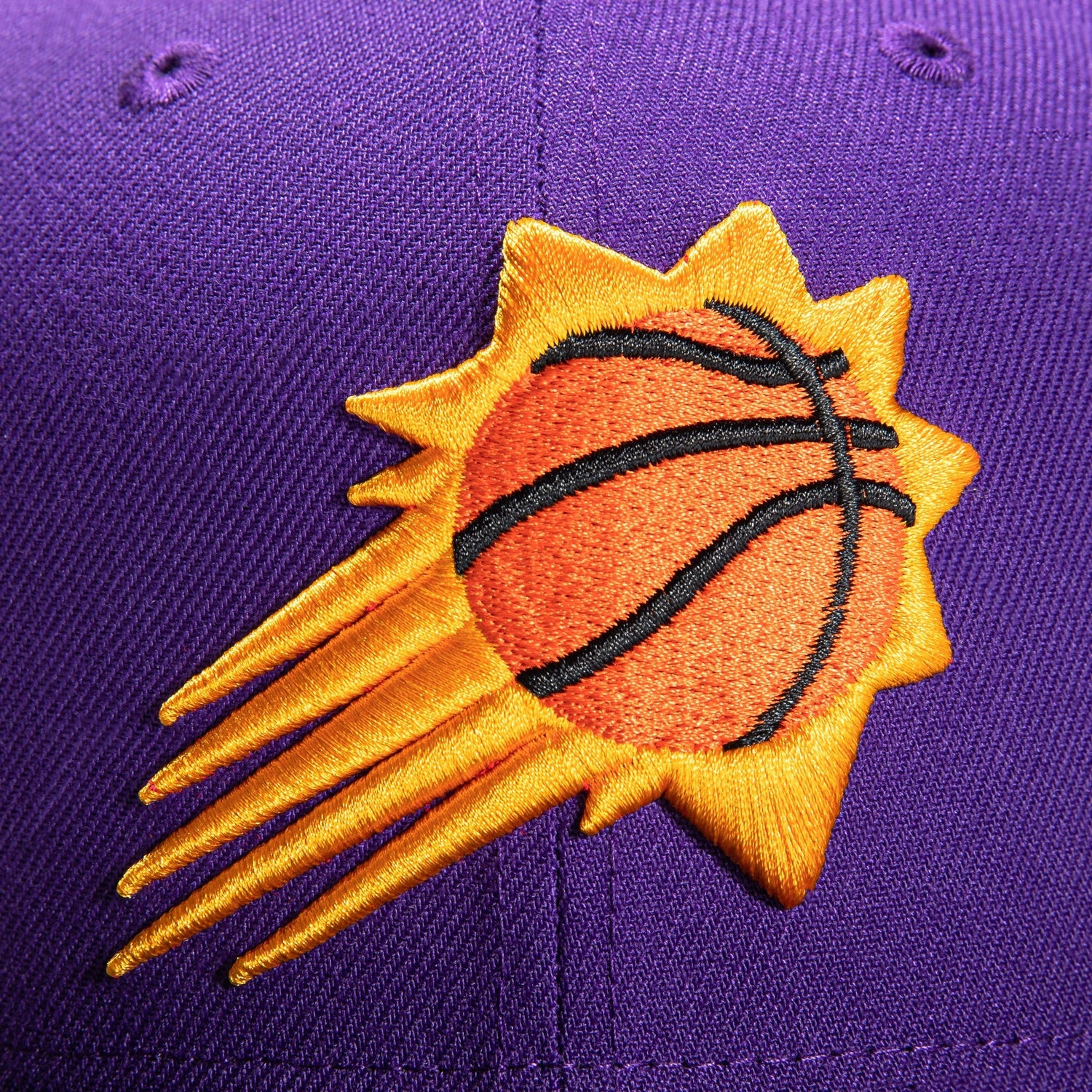 New Era 9Fifty Phoenix Suns Burst Snapback Hat - Purple, Black - Image 3
