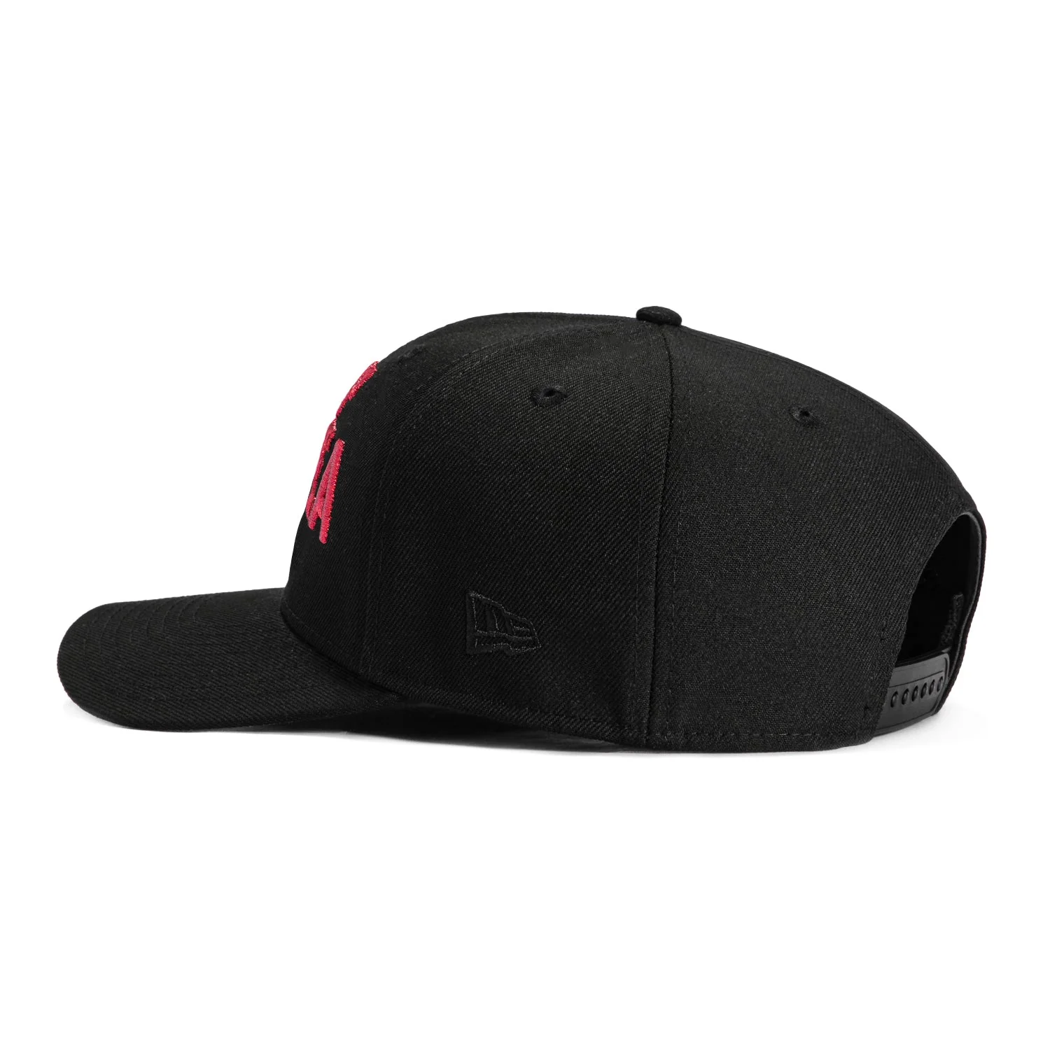 New Era 9Seventy Arizona Cardinals Rise Up Red Sea Stretch Snapback Hat - Black - Image 2