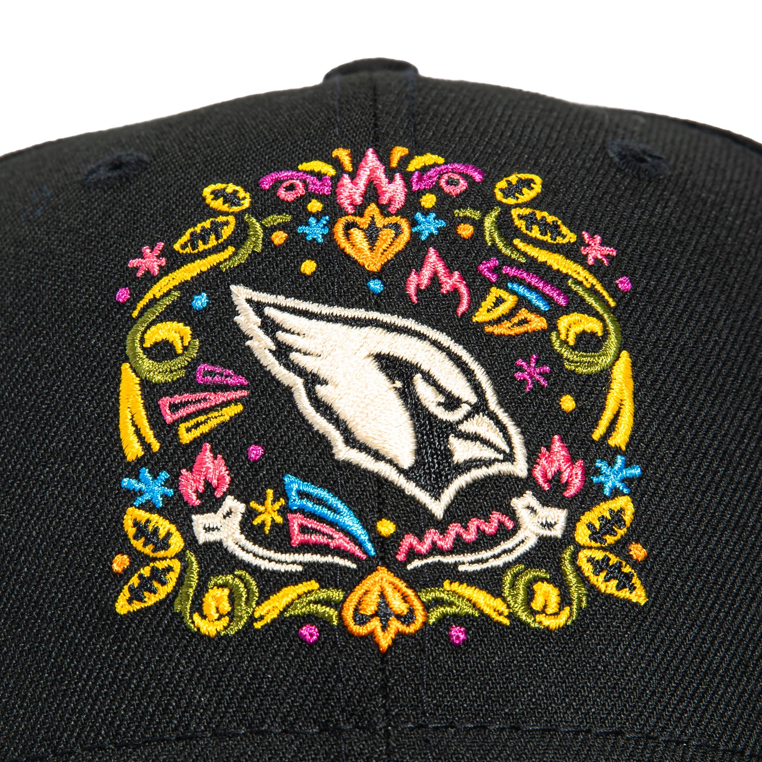 New Era 9Seventy Arizona Cardinals Hasta La Muerte Stretch Snapback Hat - Black - Image 3