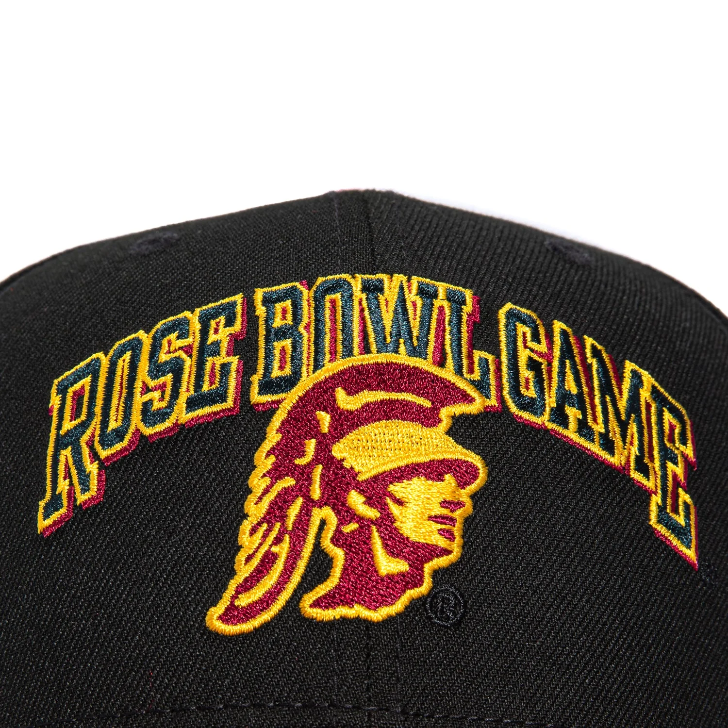 New Era 9Seventy USC Trojans Rose Bowl Game Stretch-Snapback Hat - Black, Cardinal - Image 3