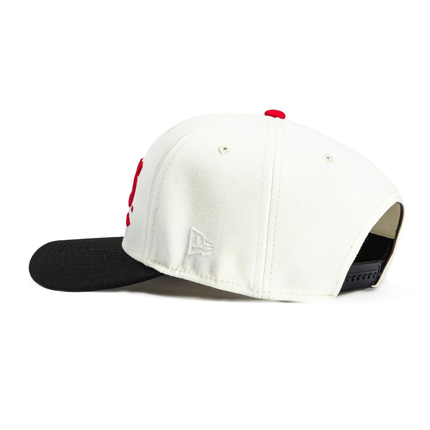 New Era 9Seventy San Diego State Aztecs Word Stretch-Snapback Hat - White, Black - Image 2
