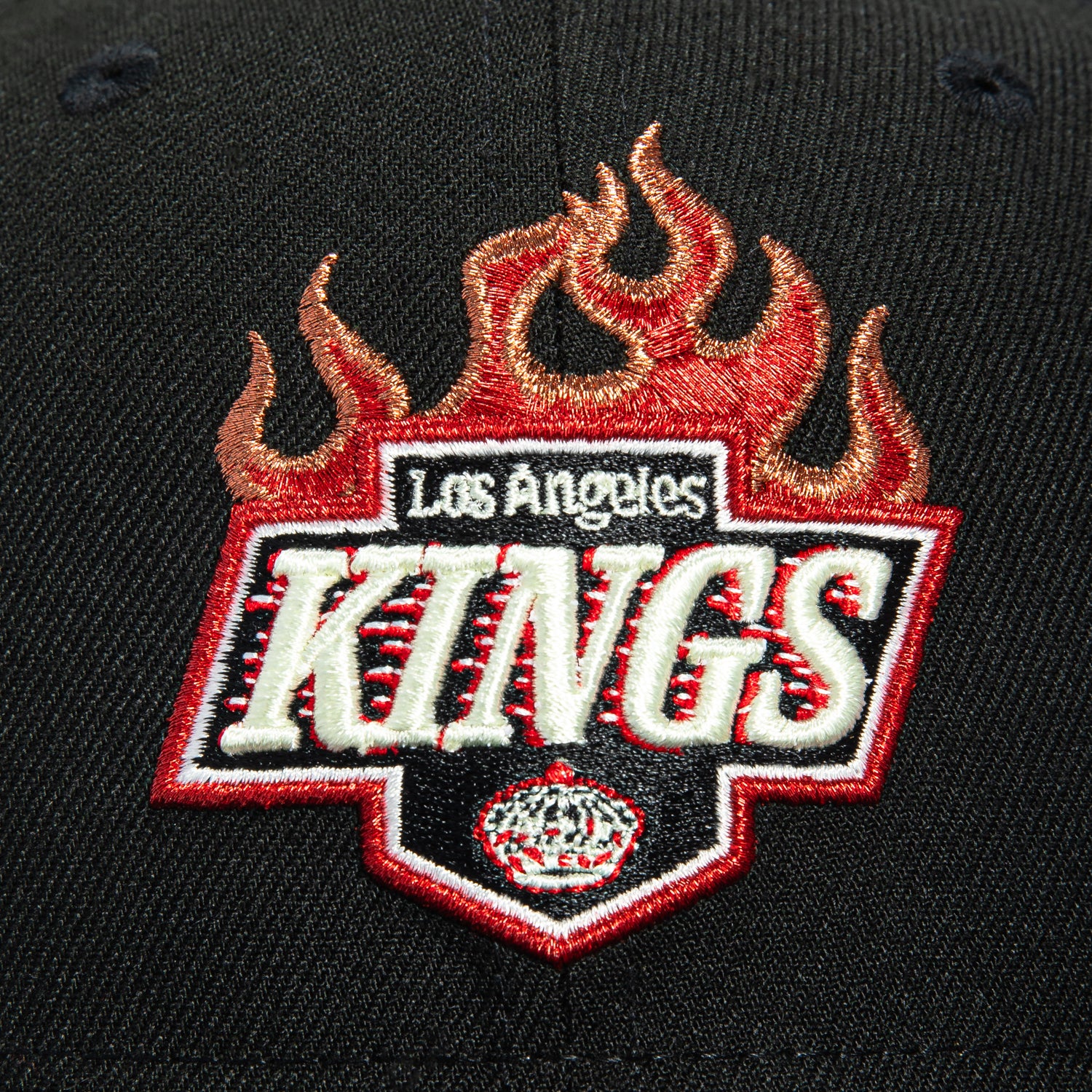 New Era 59Fifty Los Angeles Kings 2014 All Star Game Patch Fire Hat - Black - Image 4