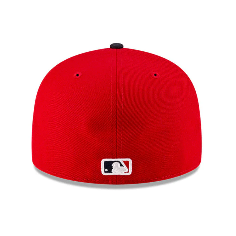 New Era 59Fifty Authentic Collection Cleveland Guardians 2025 Home Hat - Red, Navy - Image 4