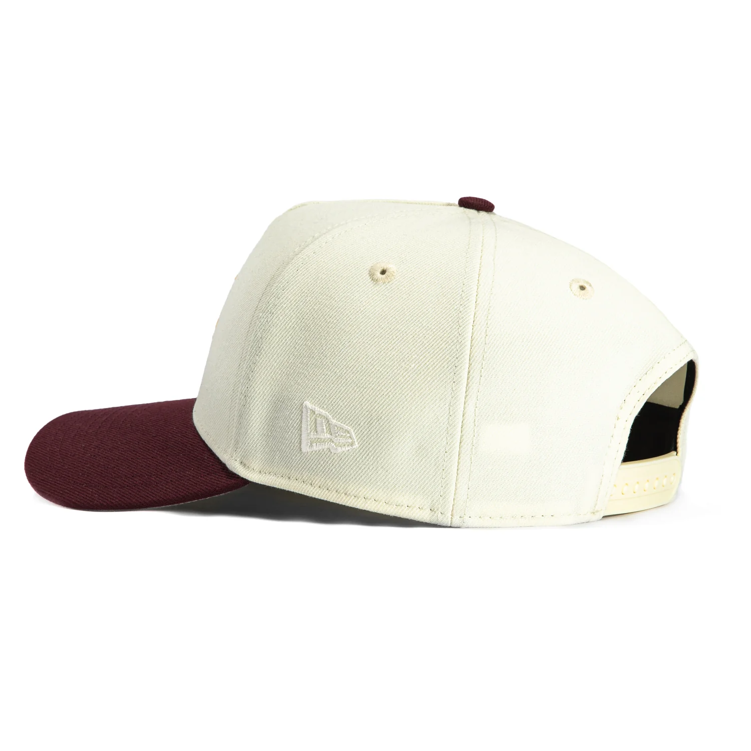New Era 9Forty A-Frame Arizona State Sun Devils Sparky Flame Hat - White, Maroon - Image 2
