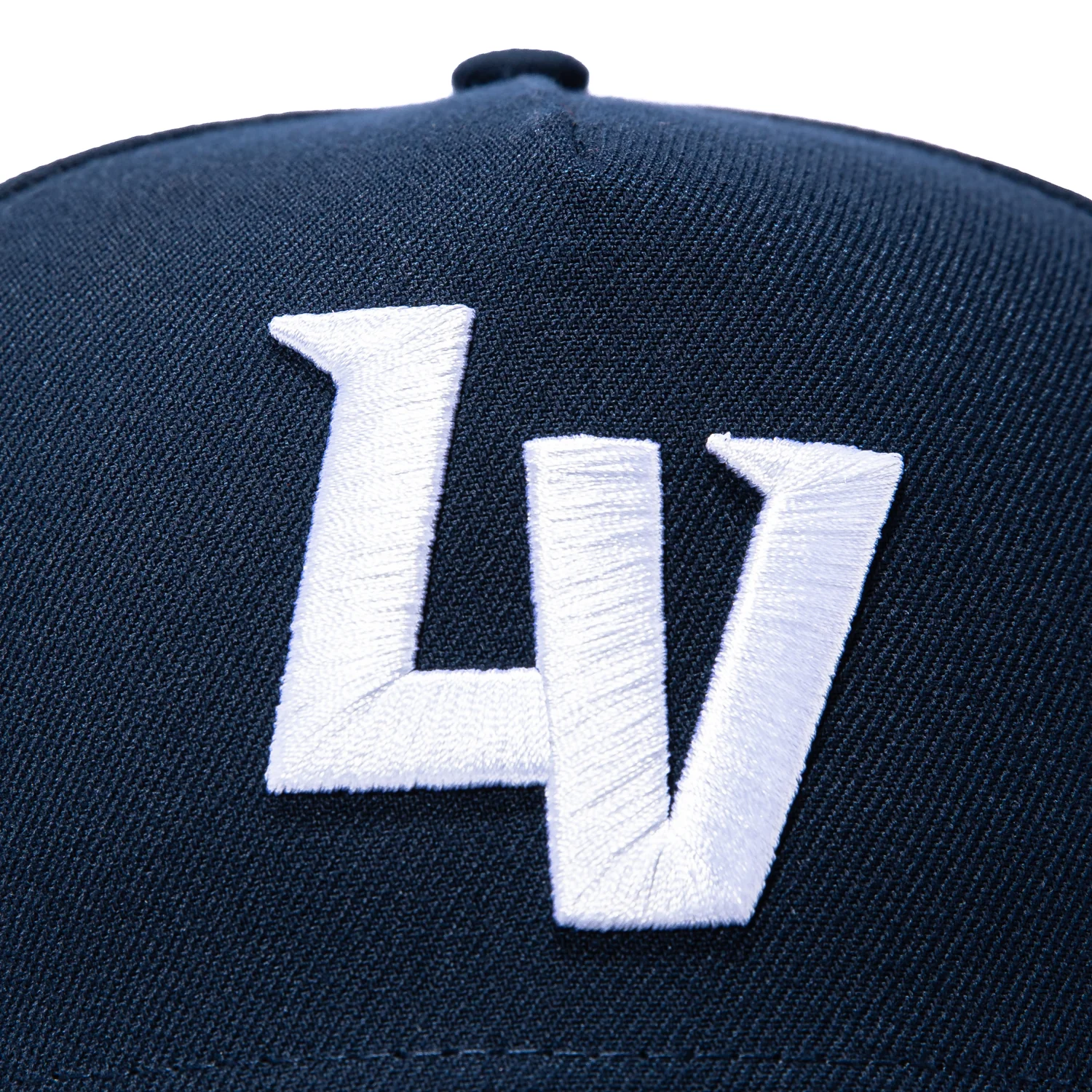 New Era 9Forty A-Frame Las Vegas Aviators Snapback LV Hat - Navy, White - Image 3