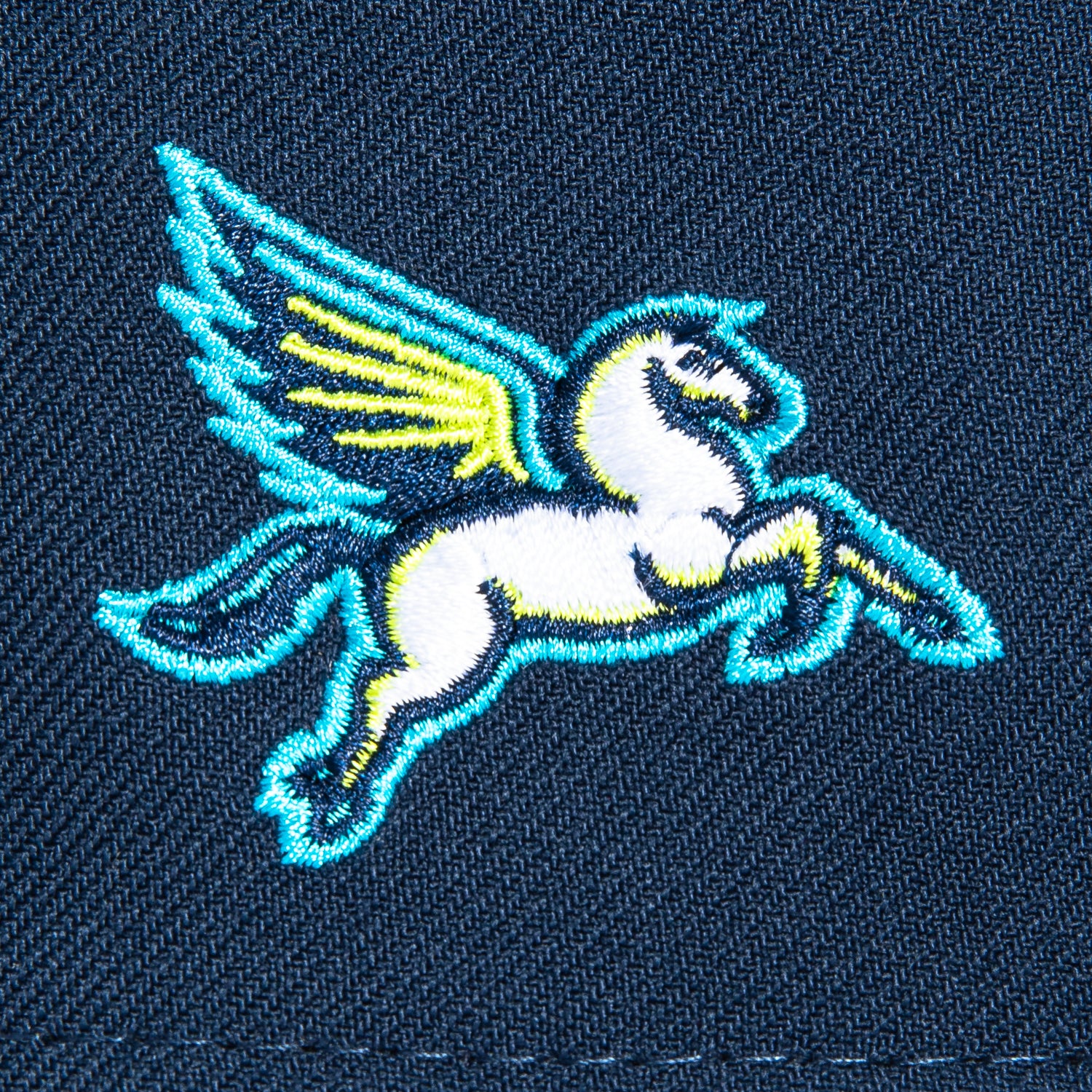 New Era 9Forty A-Frame Dallas Wings Paige Bueckers Logo Patch Word Snapback Hat - Navy, Royal - Image 4