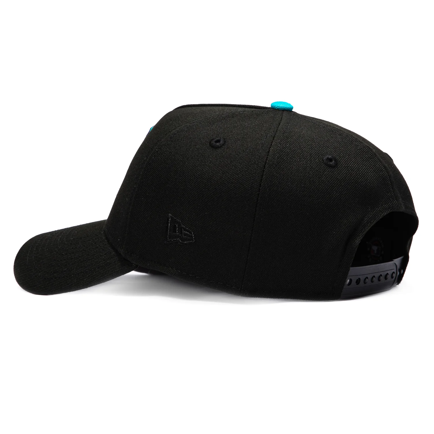 New Era 9Forty A-Frame Arizona Diamondbacks 2025 City Connect 1998 Patch A Snapback Hat - Black, Purple, Teal - Image 2