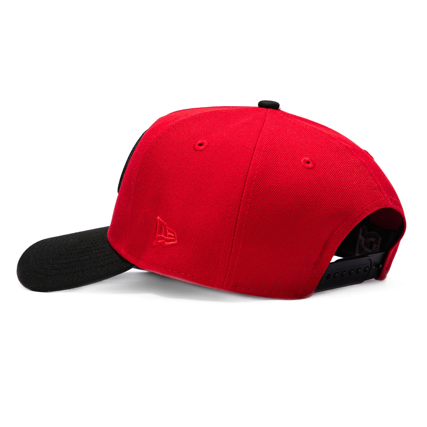 New Era 9Forty A-Frame Arizona Diamondbacks Inaugural Patch D Snapback Hat - Red, Black - Image 2
