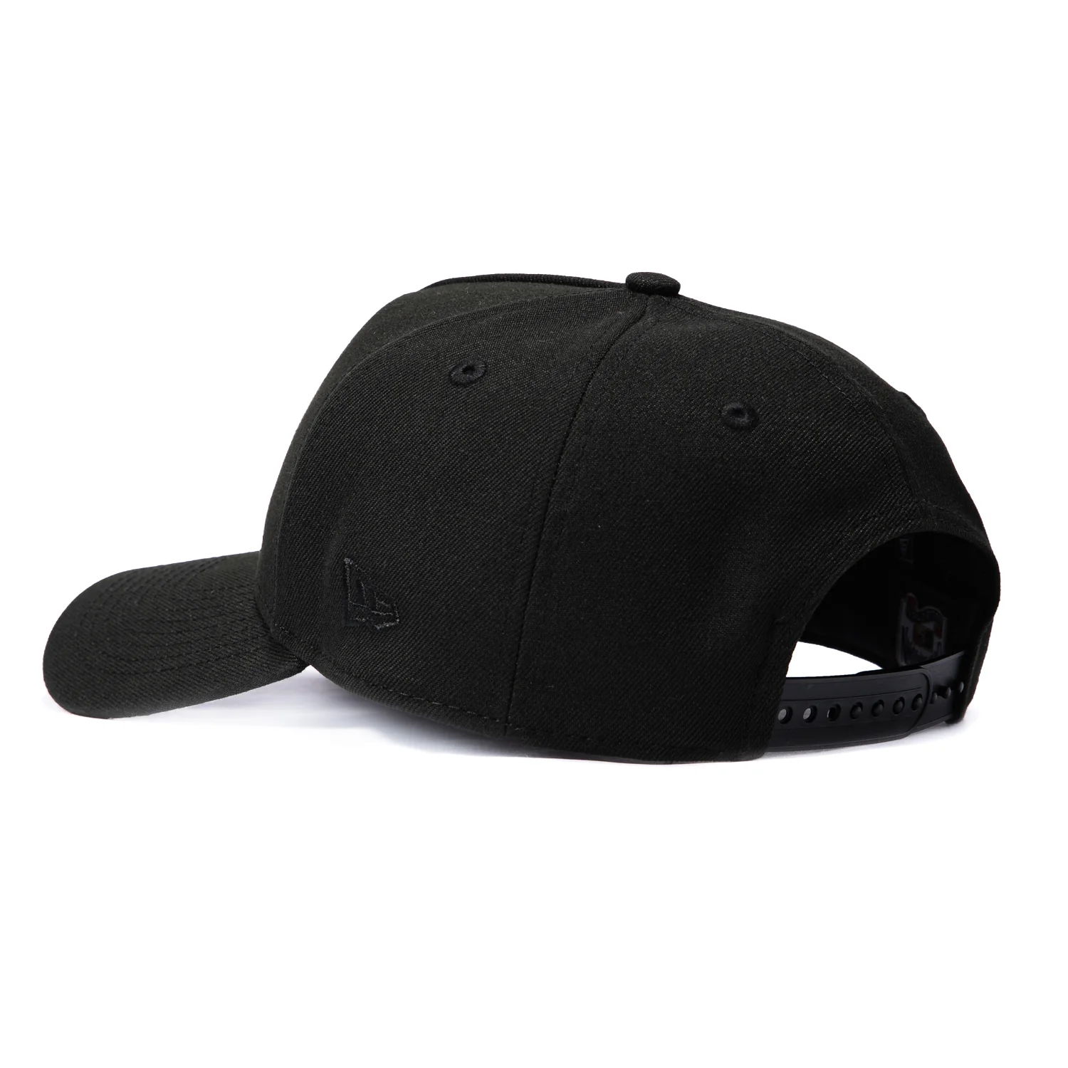 New Era 9Forty A-Frame Arizona Diamondbacks Inaugural Patch D Snapback Hat - Black, Metallic Silver, White - Image 2