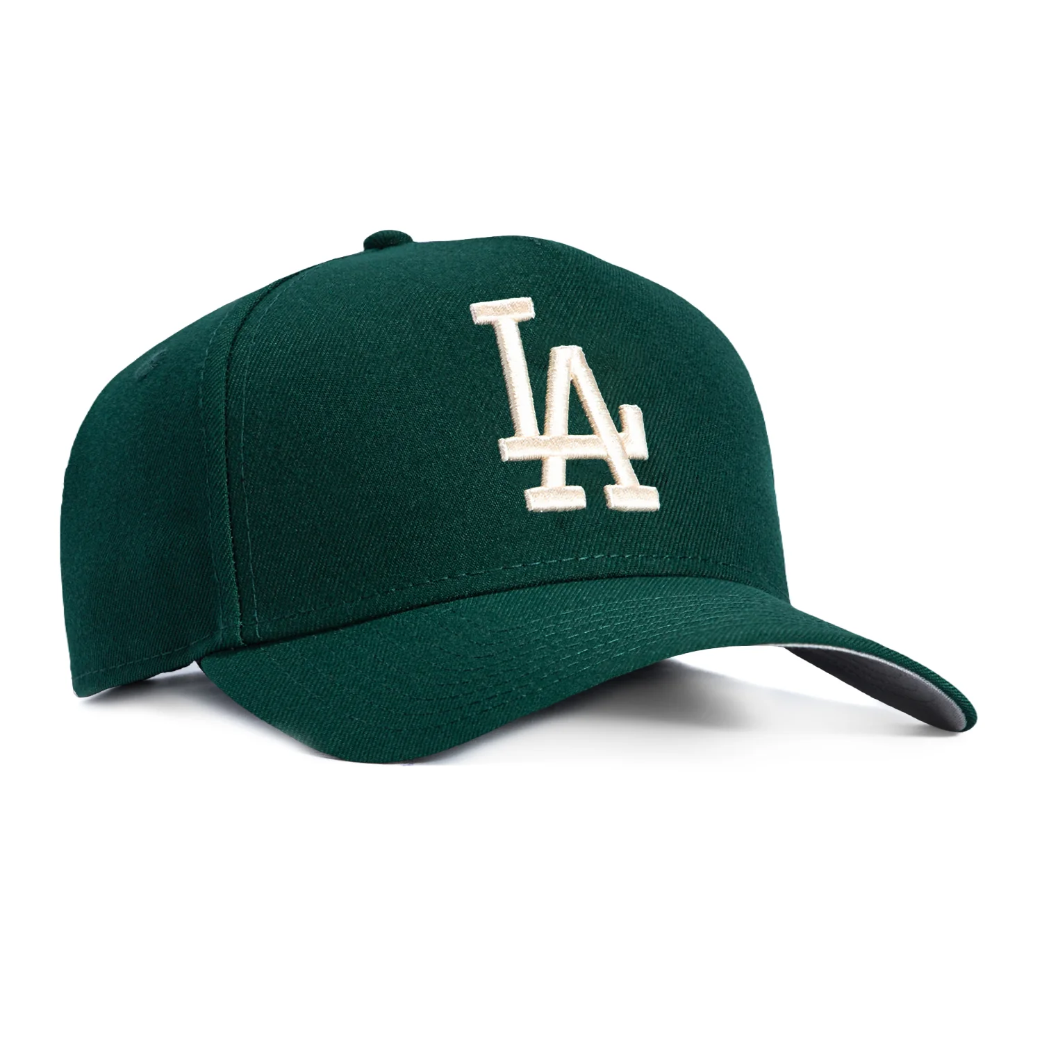 New Era 9Forty A-Frame Los Angeles Dodgers Snapback Hat - Green, Ivory