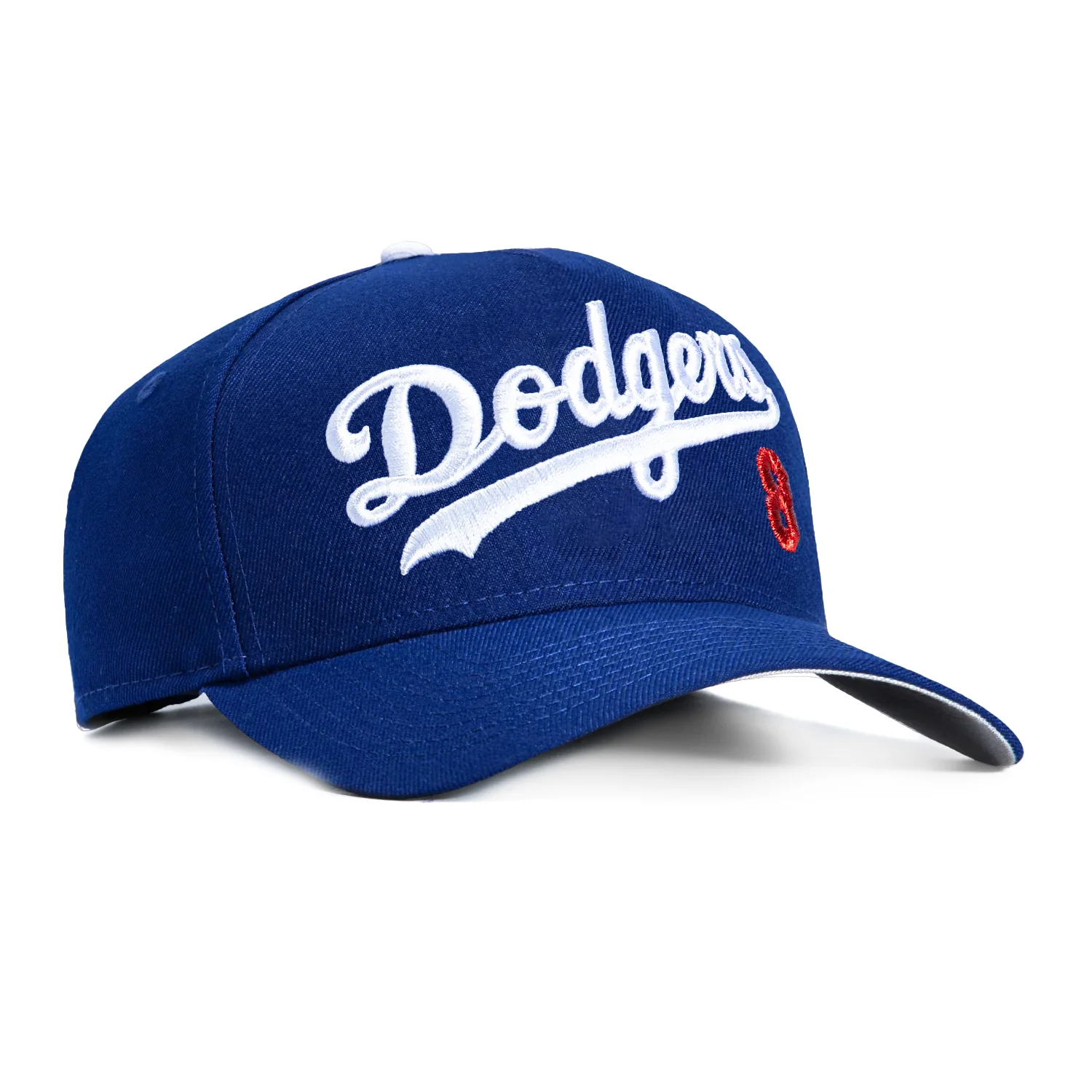 New Era 9Forty A-Frame Los Angeles Dodgers Script 8 Snapback Hat - Royal