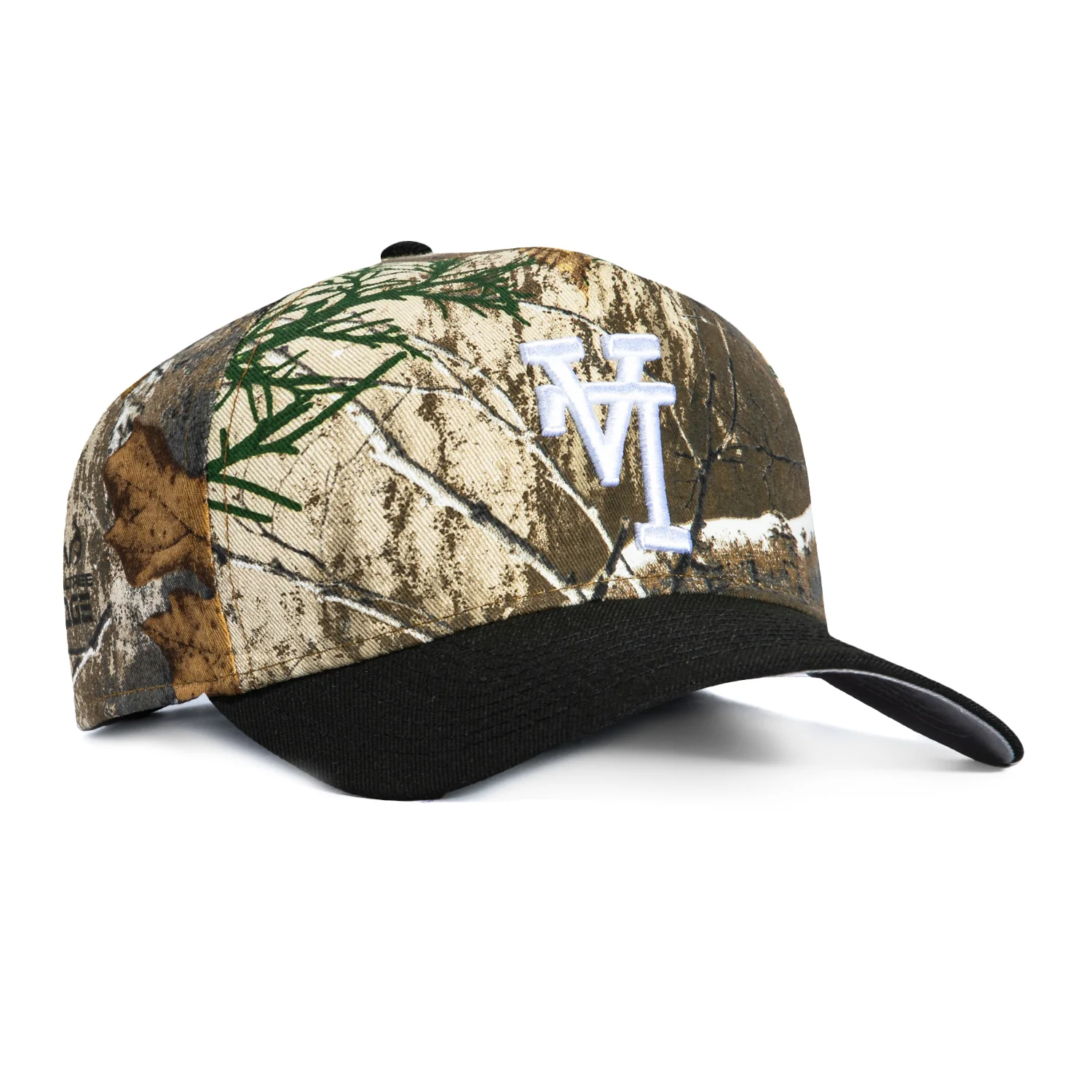 New Era 9Forty A-Frame Los Angeles Dodgers Snapback Upside Down Hat - Realtree, Black