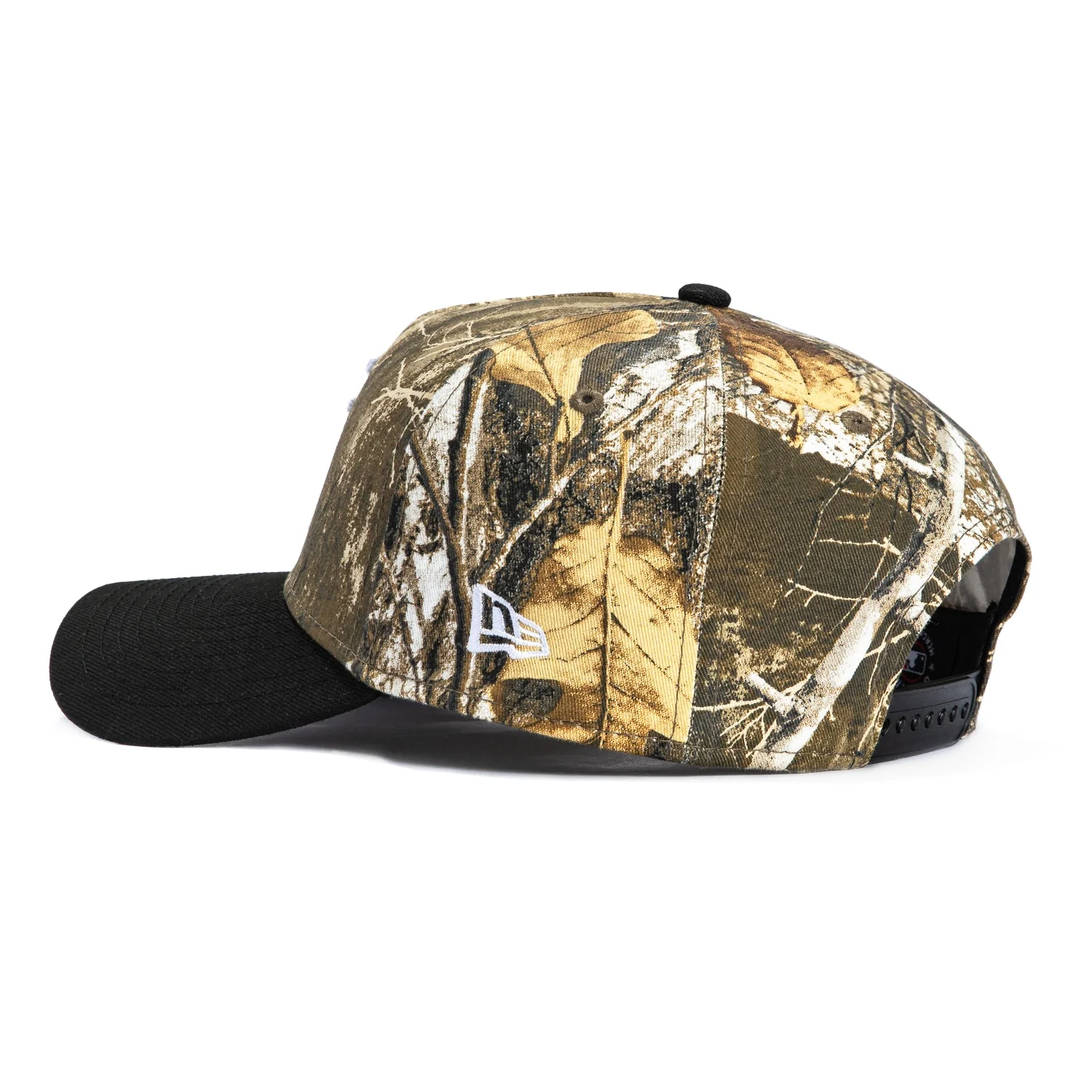 New Era 9Forty A-Frame Los Angeles Dodgers Snapback Upside Down Hat - Realtree, Black - Image 2
