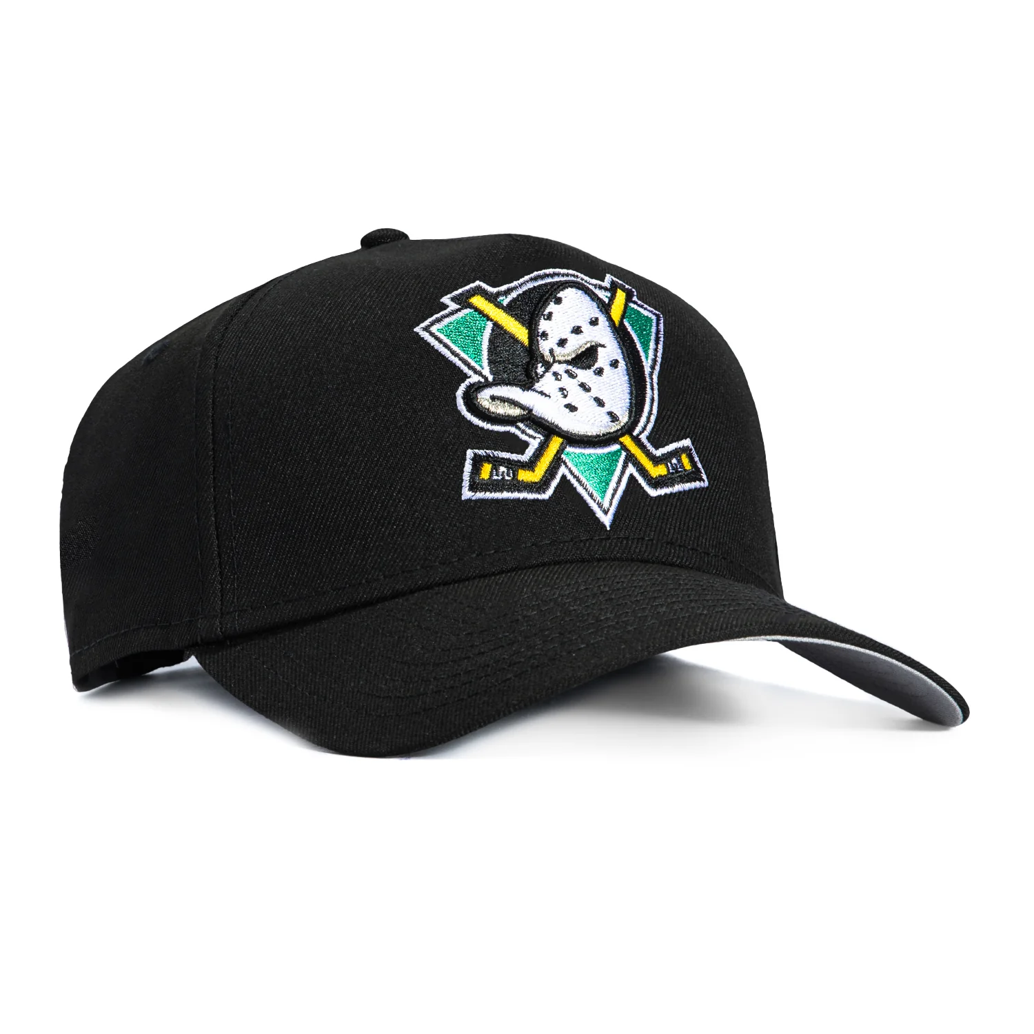 New Era 9Forty A-Frame Anaheim Ducks Snapback Hat - Black