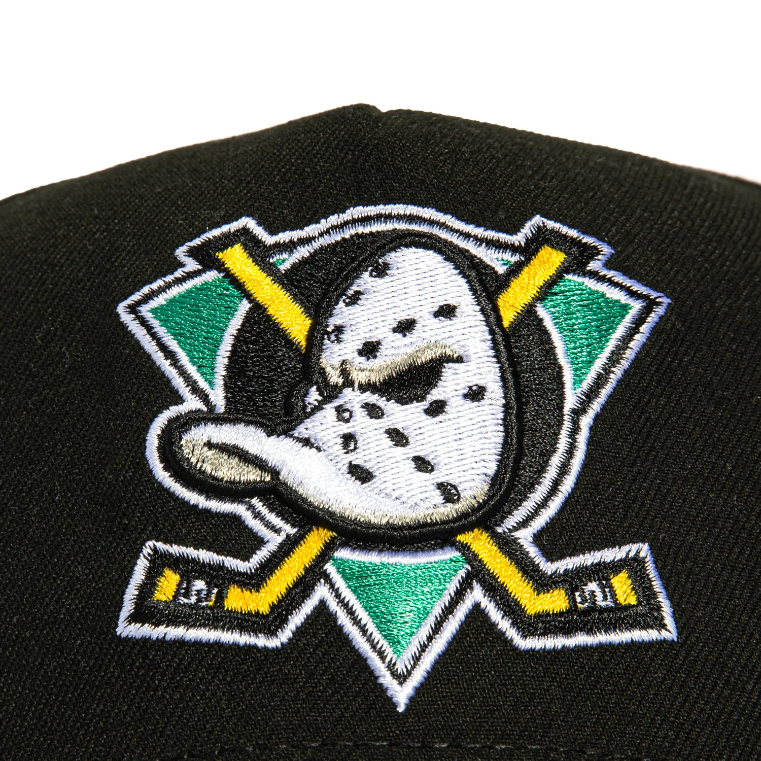 New Era 9Forty A-Frame Anaheim Ducks Snapback Hat - Black - Image 3