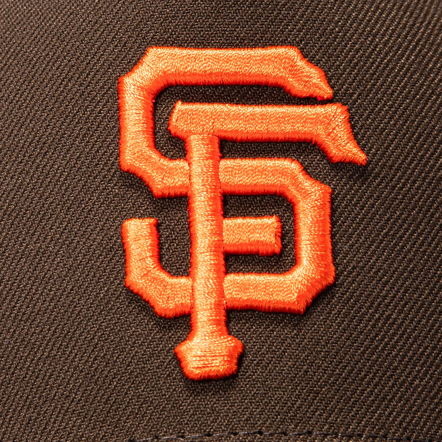 New Era 9Forty A-Frame San Francisco Giants 25th Anniversary Stadium Patch Snapback Hat - Brown, Orange - Image 4