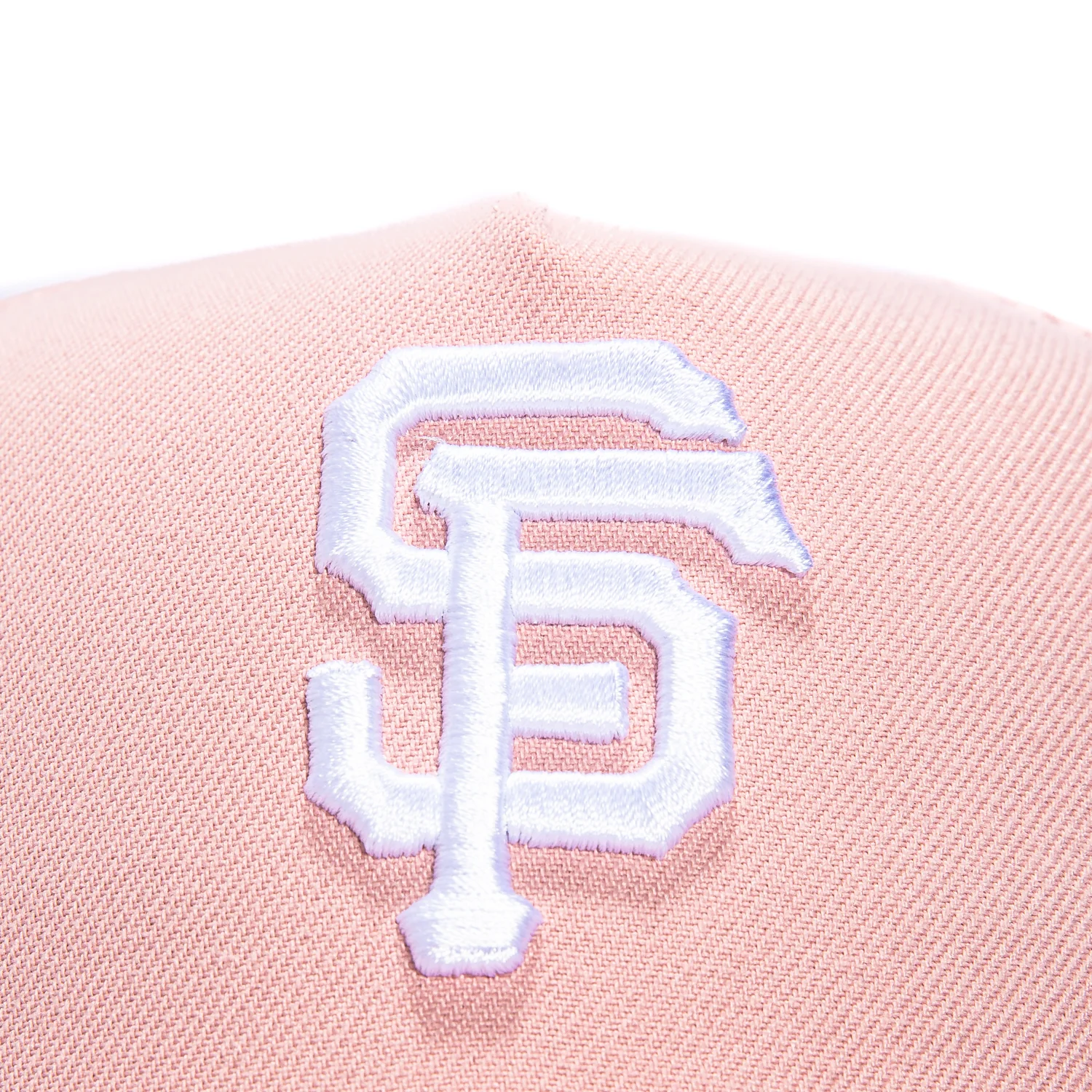 New Era 9Forty A-Frame San Francisco Giants 60th Anniversary Patch Snapback Hat - Pink, White - Image 3