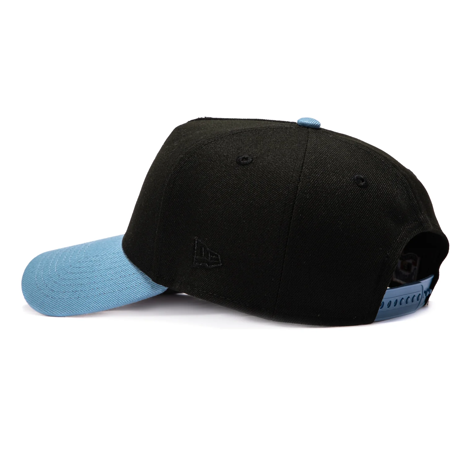 New Era 9Forty A-Frame San Francisco Giants Battle of the Bay Patch Snapback Hat - Black, Indigo - Image 2