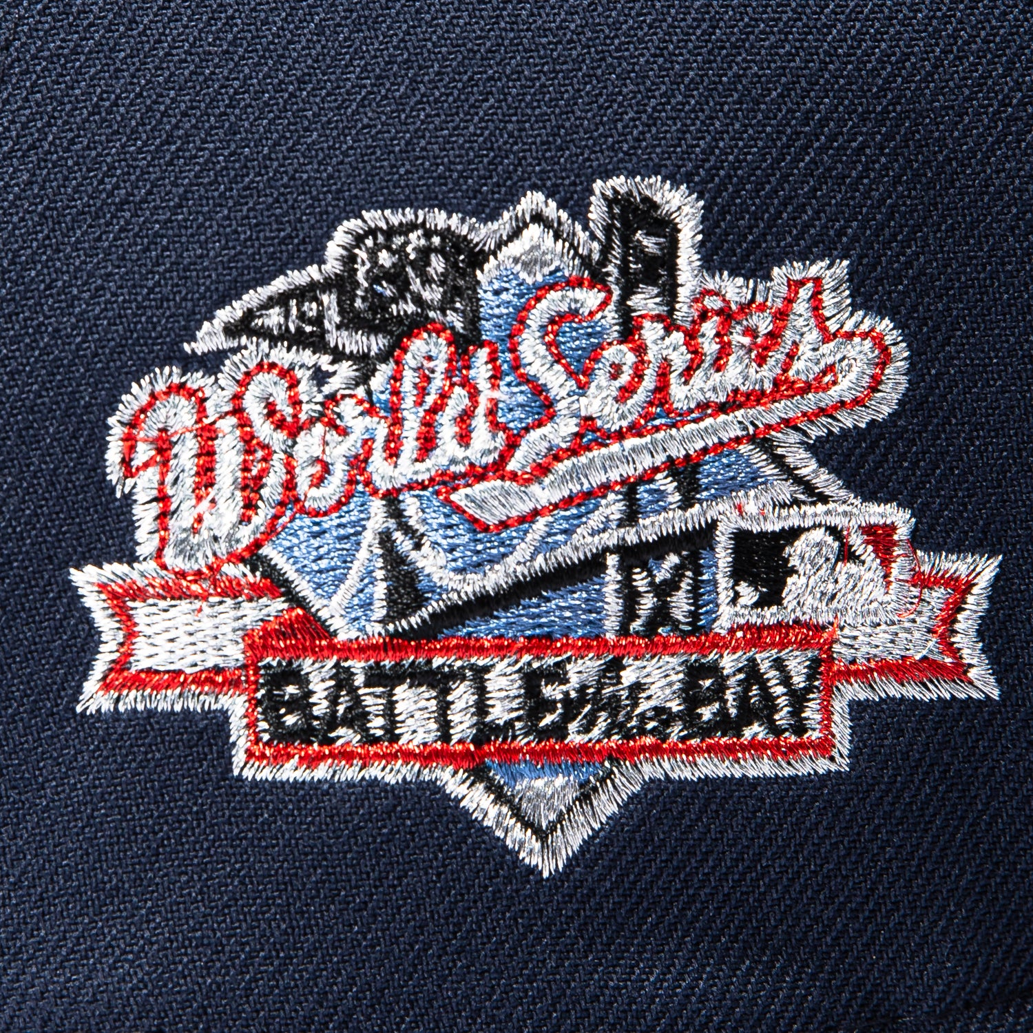 New Era 9Forty A-Frame San Francisco Giants Battle of the Bay Patch Snapback Hat - Navy, Graphite, Red - Image 4