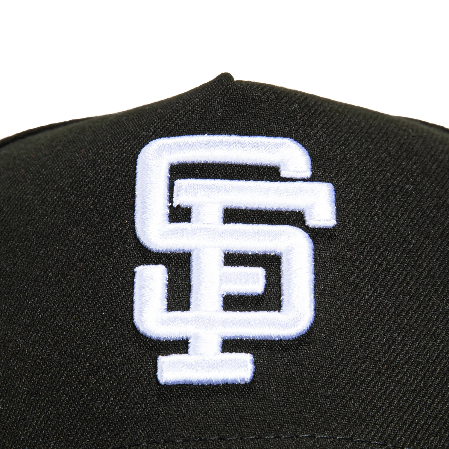 New Era 9Forty A-Frame San Francisco Giants Battle of the Bay Patch Snapback Hat - Black, White - Image 3