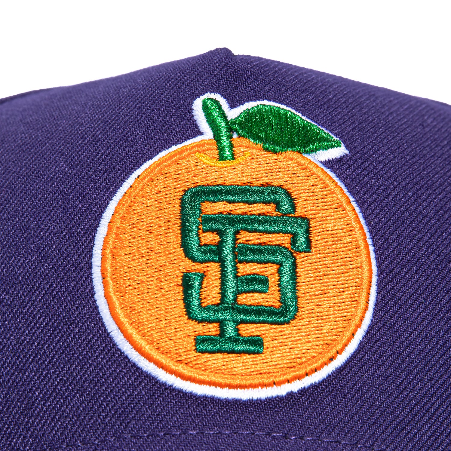 New Era 9Forty A-Frame San Francisco Giants Orange Snapback Hat - Purple, Black - Image 3