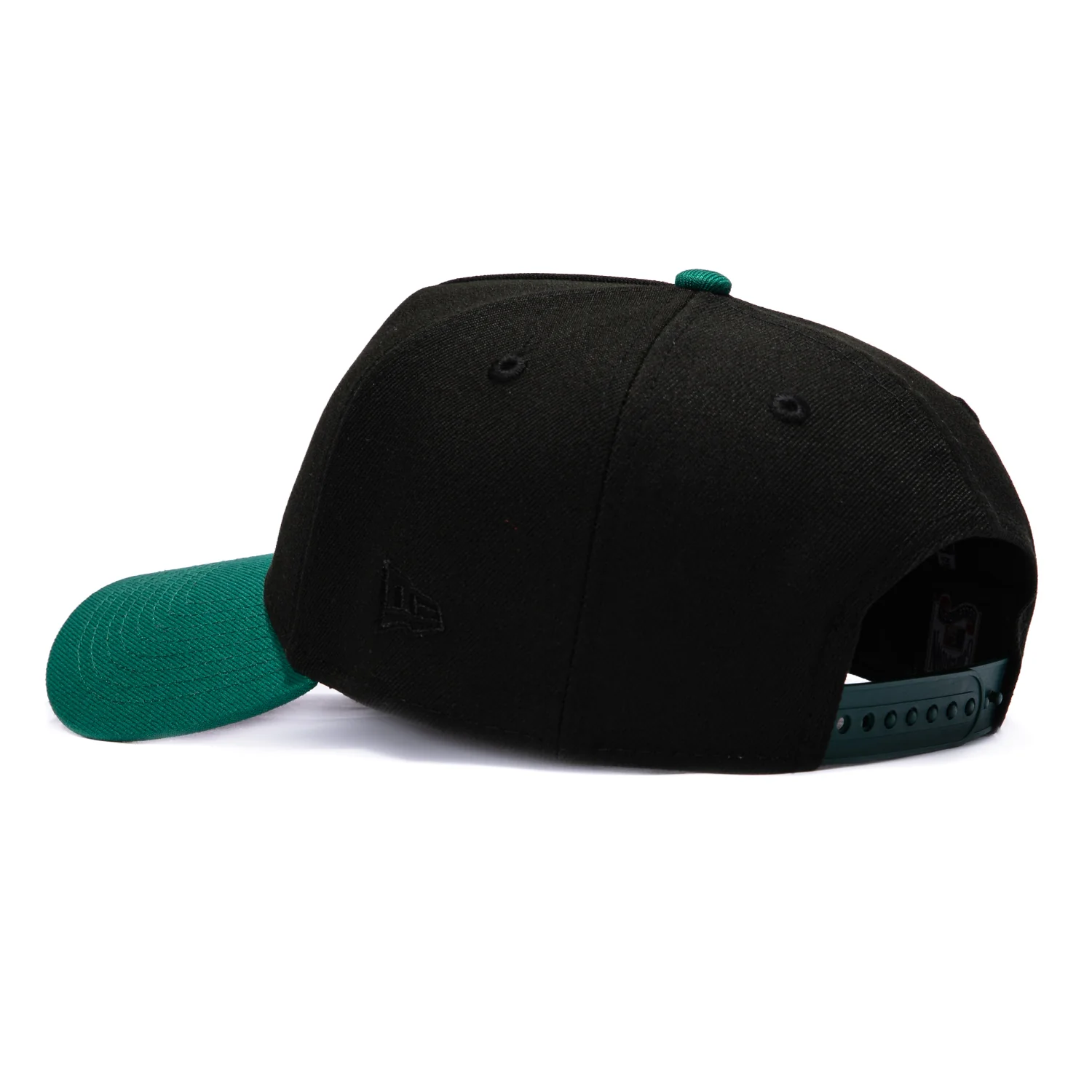 New Era 9Forty A-Frame San Francisco Giants 1989 World Series Patch Snapback Hat - Black, Green - Image 2
