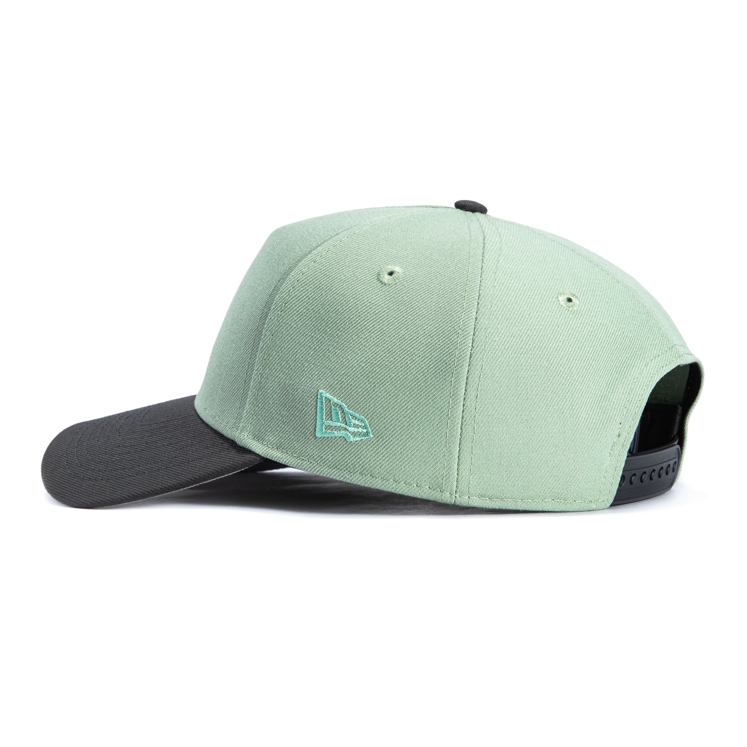 New Era 9Forty A-Frame San Francisco Giants 1989 World Series Patch Snapback Hat - Everest Green, Graphite - Image 2