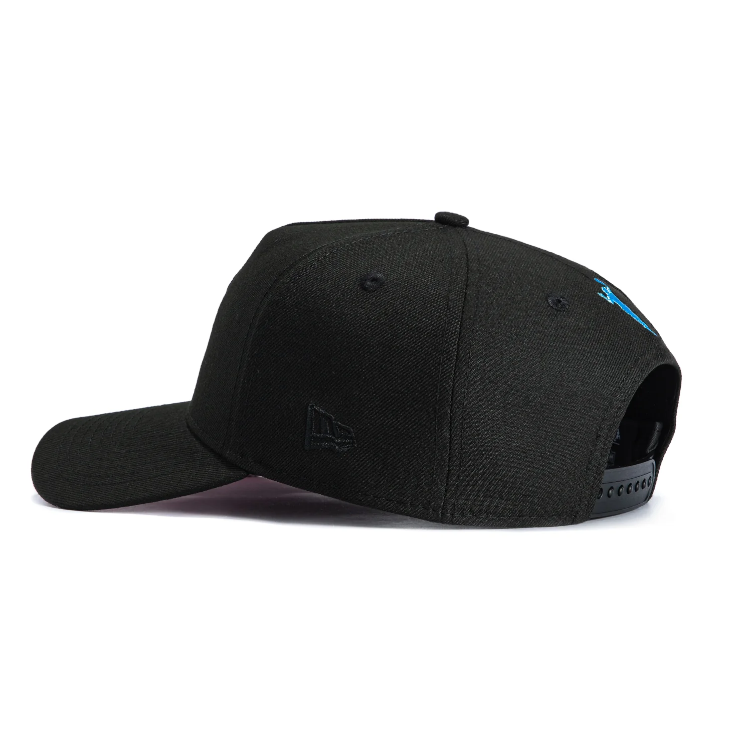 New Era 9Forty A-Frame Chicago Sky 5 Reese Patch Snapback Hat - Black - Image 2