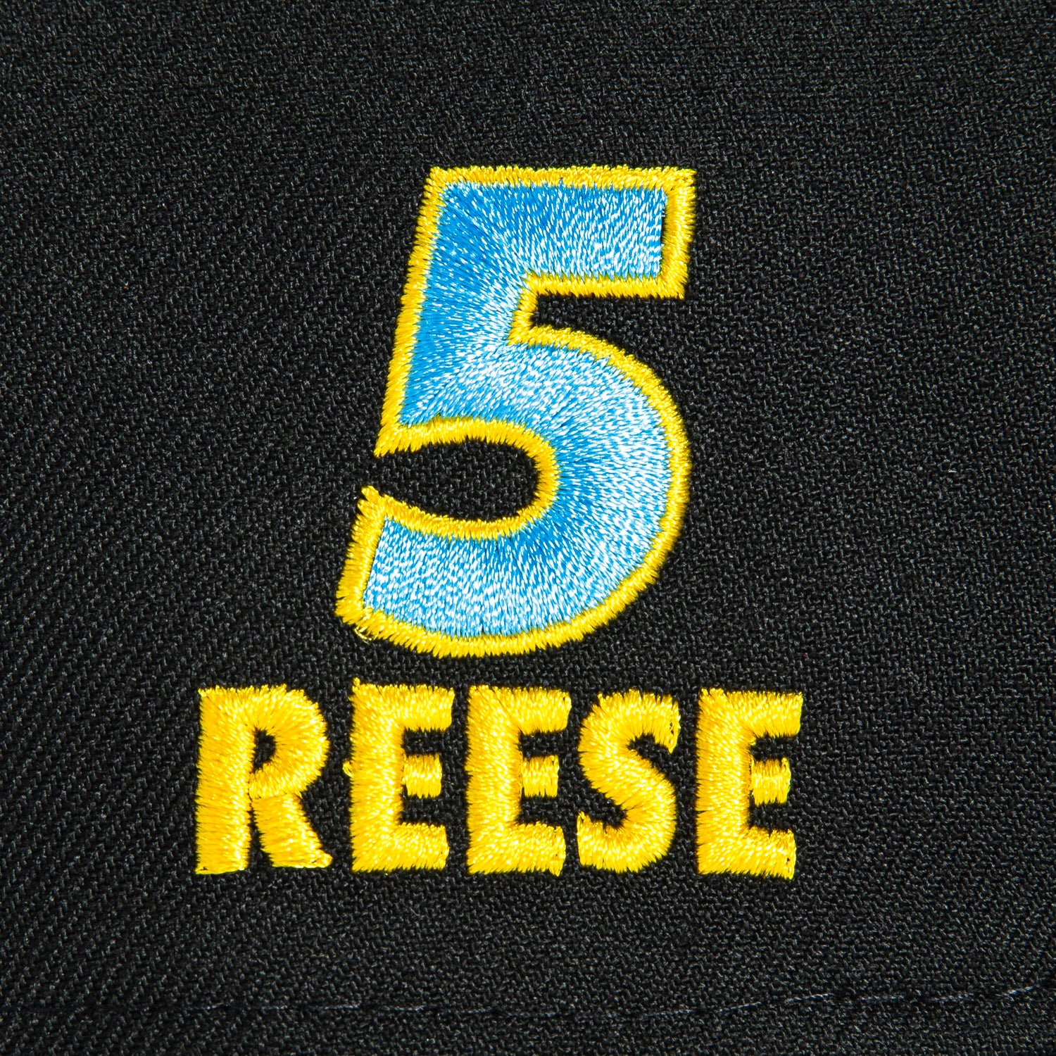 New Era 9Forty A-Frame Chicago Sky 5 Reese Patch Snapback Hat - Black - Image 4