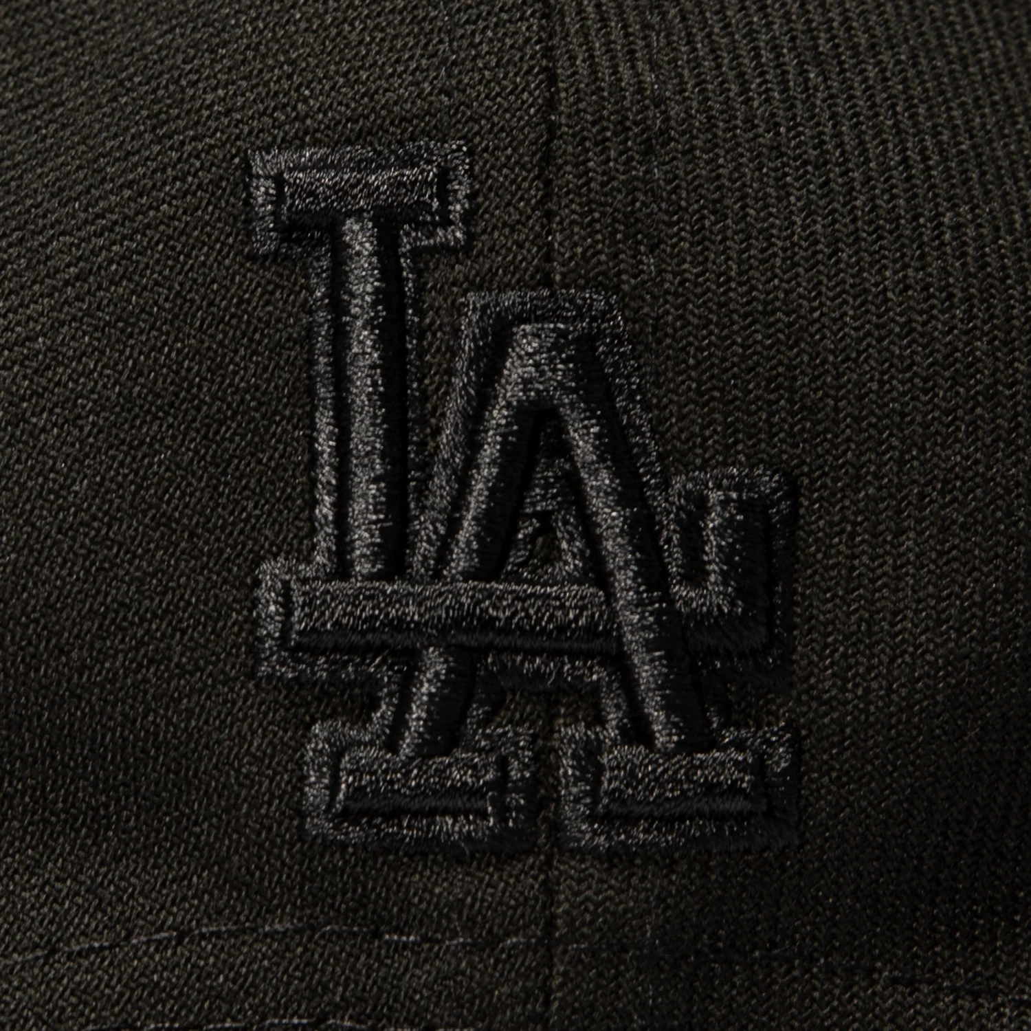New Era 9Forty A-Frame Los Angeles Dodgers Flower Snapback Hat - Black - Image 4